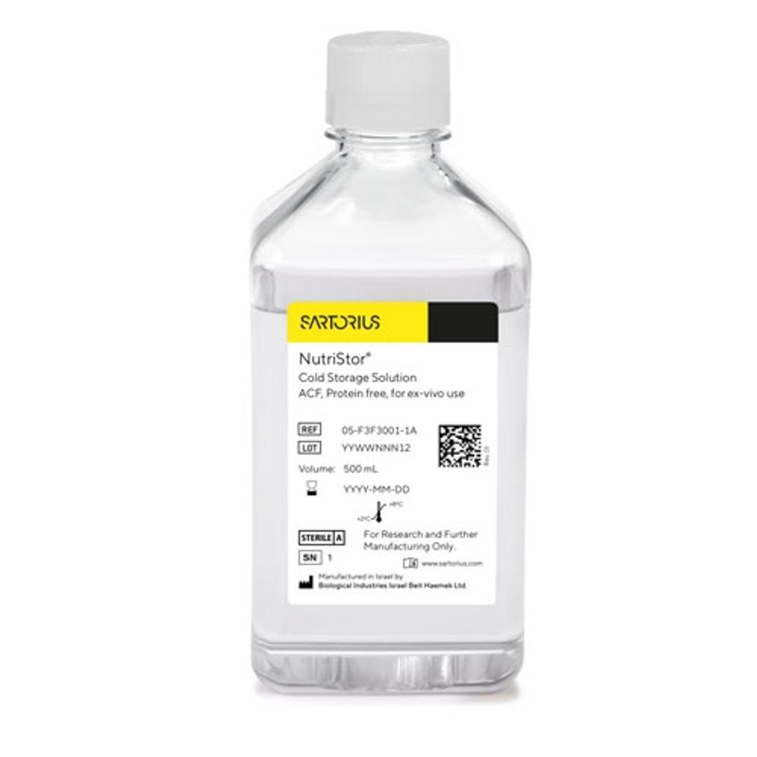 NutriStor® Cold Storage Solution - Sartorius Group - Life Sciences