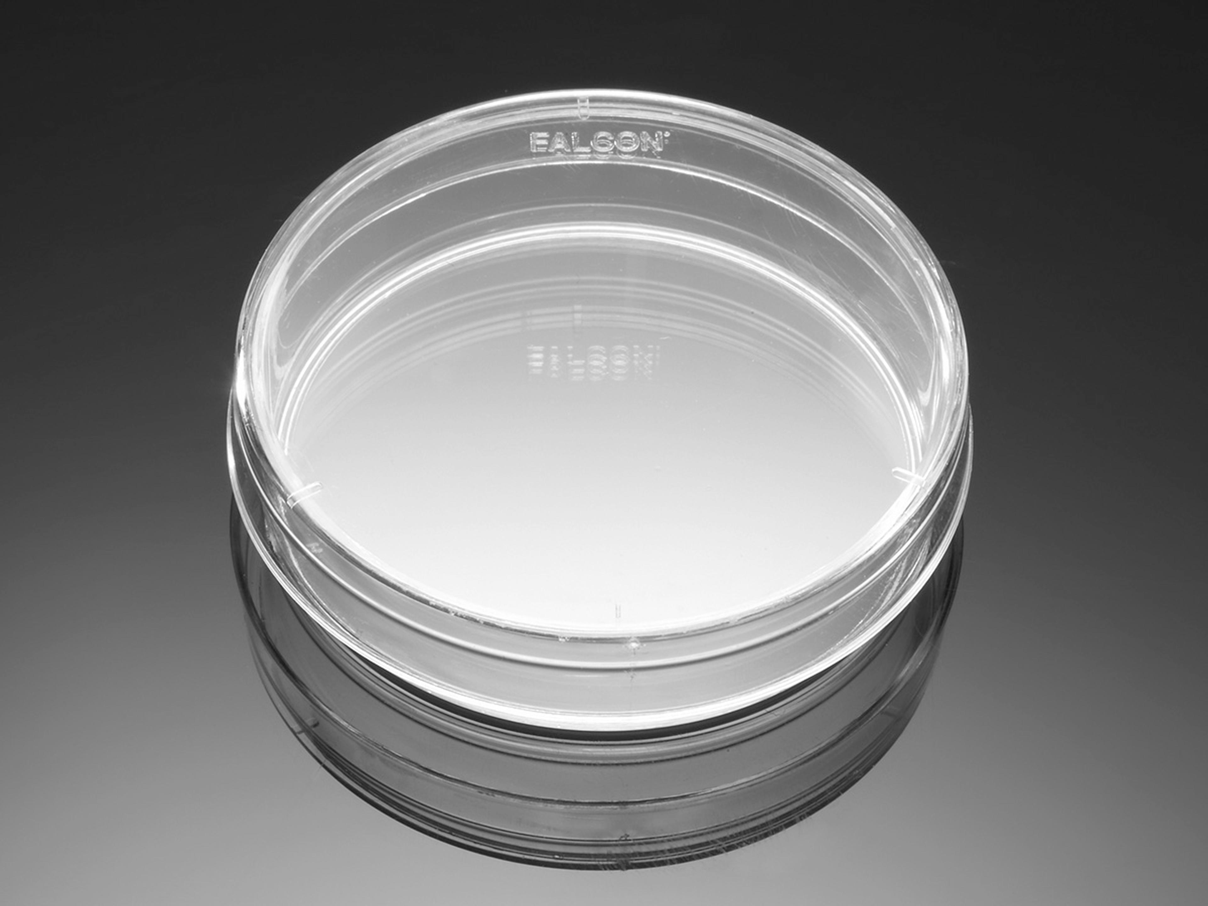 Falcon® 60 mm x 15 mm Not TC-treated Treated Bacteriological Petri Dish, 20/Pack, 500/Case - Corning Life Sciences - General Lab