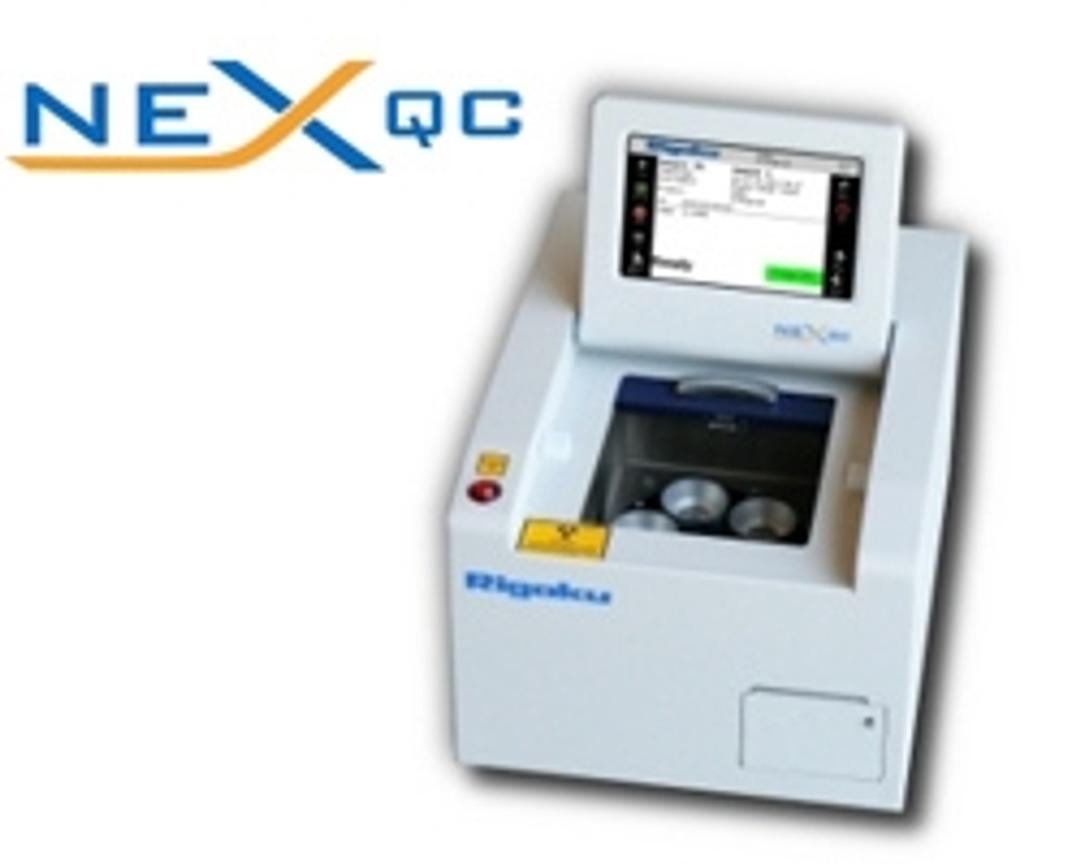 Rigaku NEX QC: Low Cost Elemental Analyzer - Rigaku Corporation - Spectroscopy