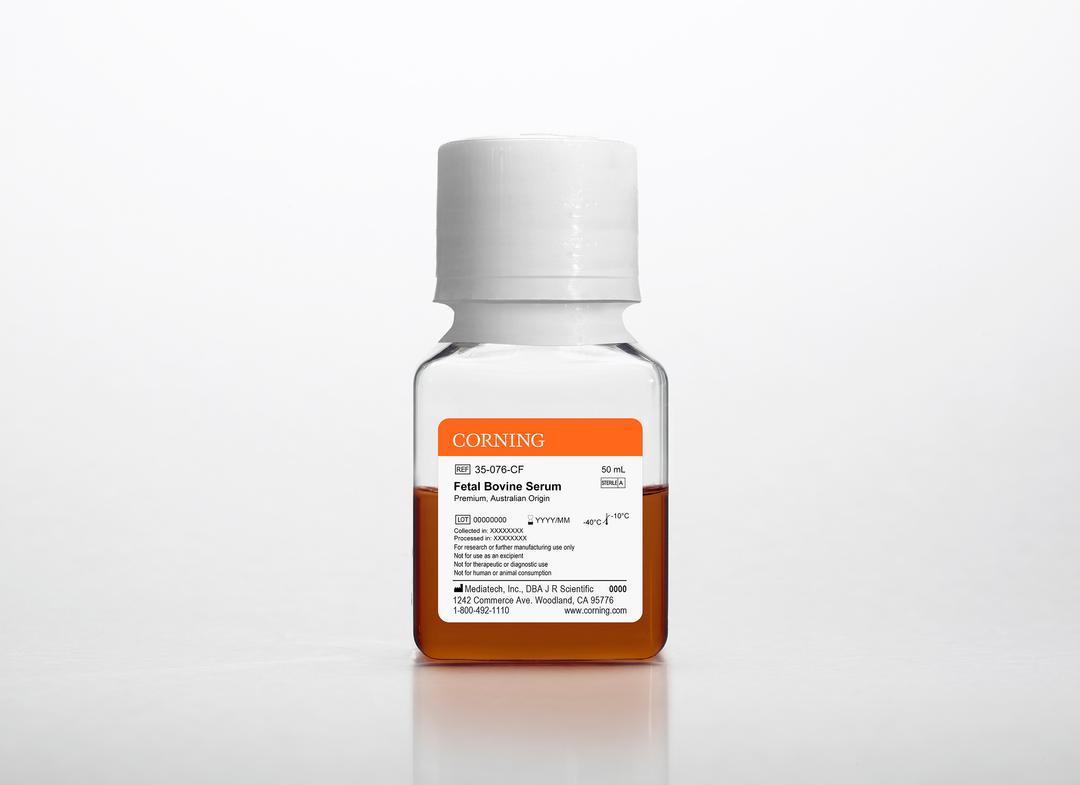 Corning® Fetal Bovine Serum, 50 mL, Australian Origin - Corning Life Sciences