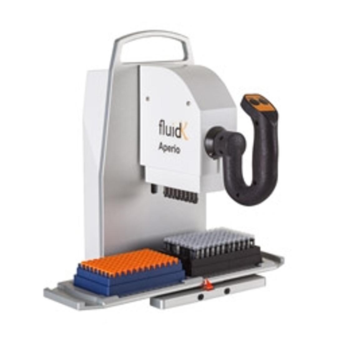 FluidX™ Aperio™ Semi-Automatic Screw Cap Tube Rack Decapper/Capper - Brooks Life Sciences - Lab Automation