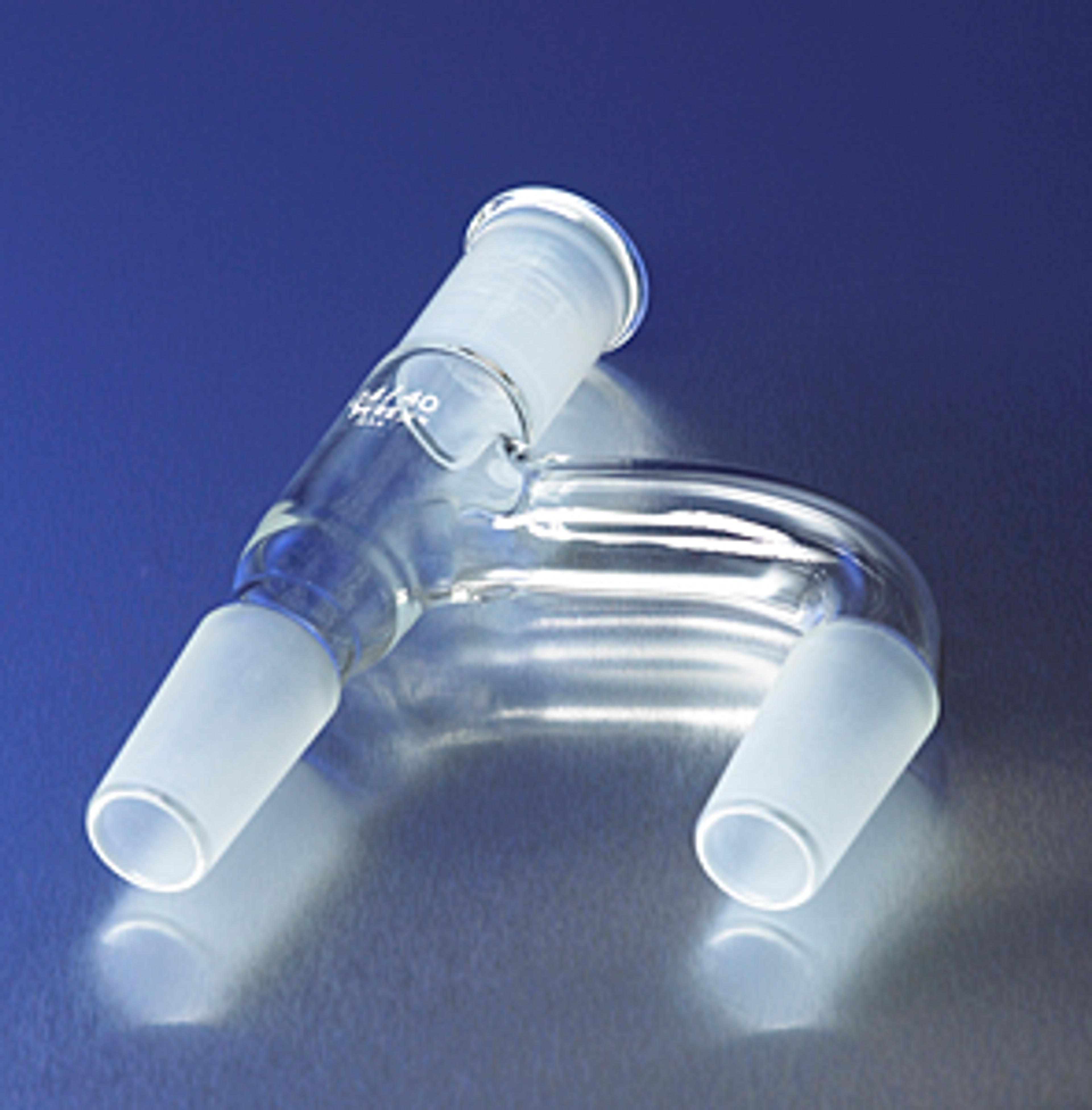PYREX® Claisen Three-Way Connecting Adapter with 24/40 Standard Taper Joints - Corning Life Sciences - General Lab