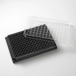 Corning® Matrigel® Matrix - 3D Plate,  96-well, Phenol Red-Free, Black/Clear, Individually Wrapped, with Lid, 1/Cs - Corning Life Sciences - Life Sciences