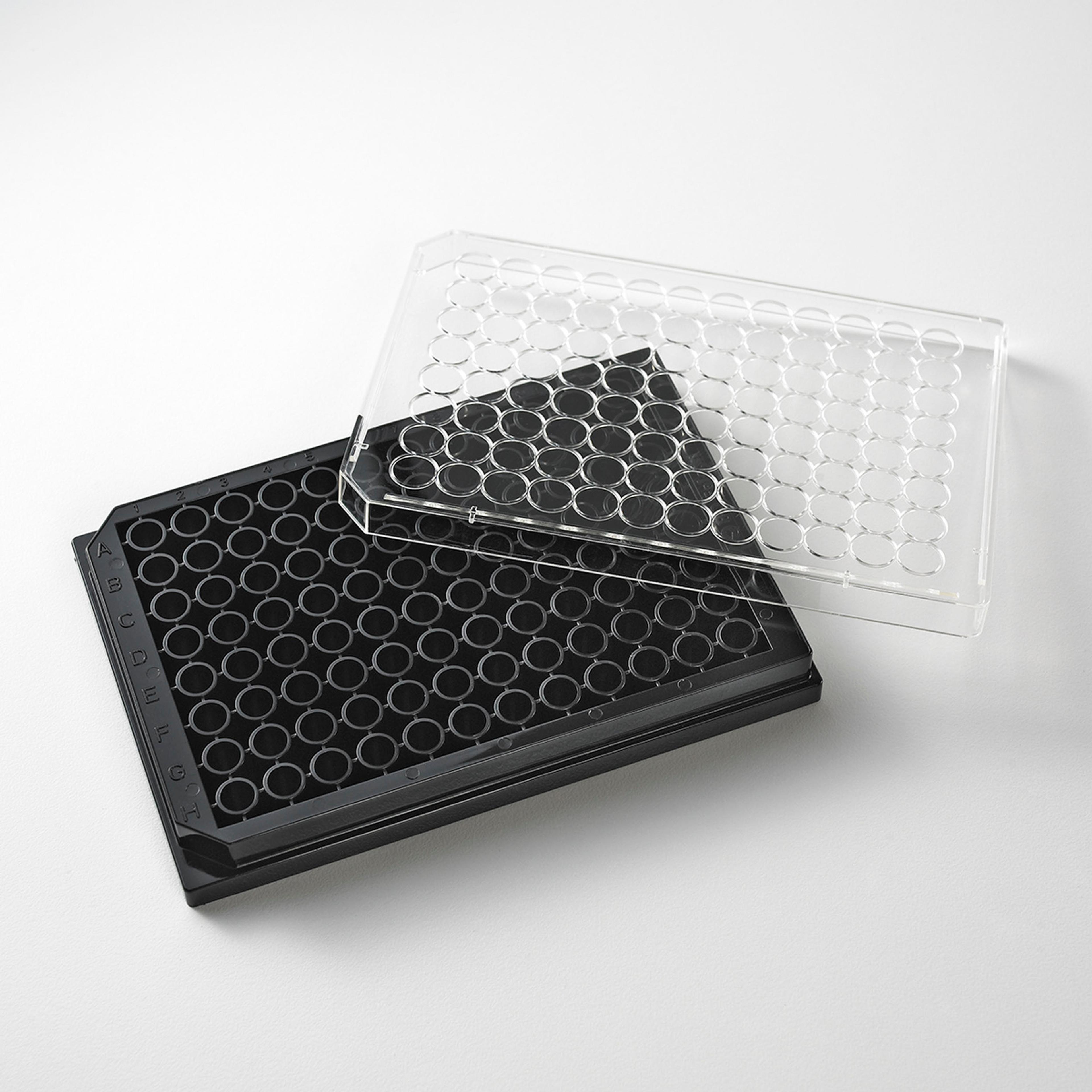 Corning® Matrigel® Matrix - 3D Plate,  96-well, Phenol Red-Free, Black/Clear, Individually Wrapped, with Lid, 1/Cs - Corning Life Sciences - Life Sciences