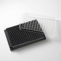 Corning® Matrigel® Matrix - 3D Plate, 96-well, Phenol Red-Free, Black/Clear, Individually Wrapped, with Lid, 1/Cs - Corning Life Sciences - Life Sciences