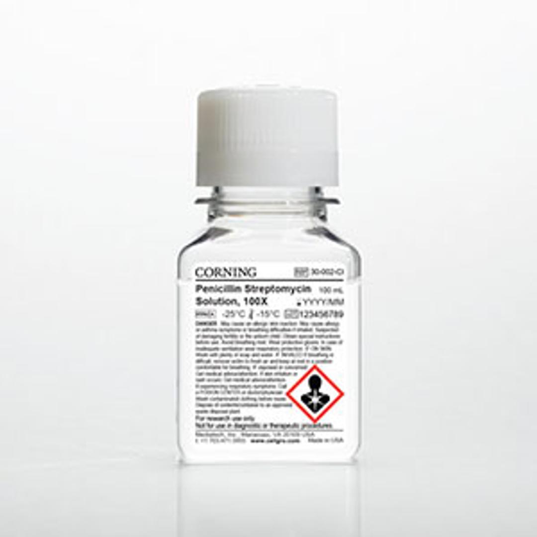 Corning® 100 mL Penicillin-Streptomycin Solution, 100x - Corning Life Sciences