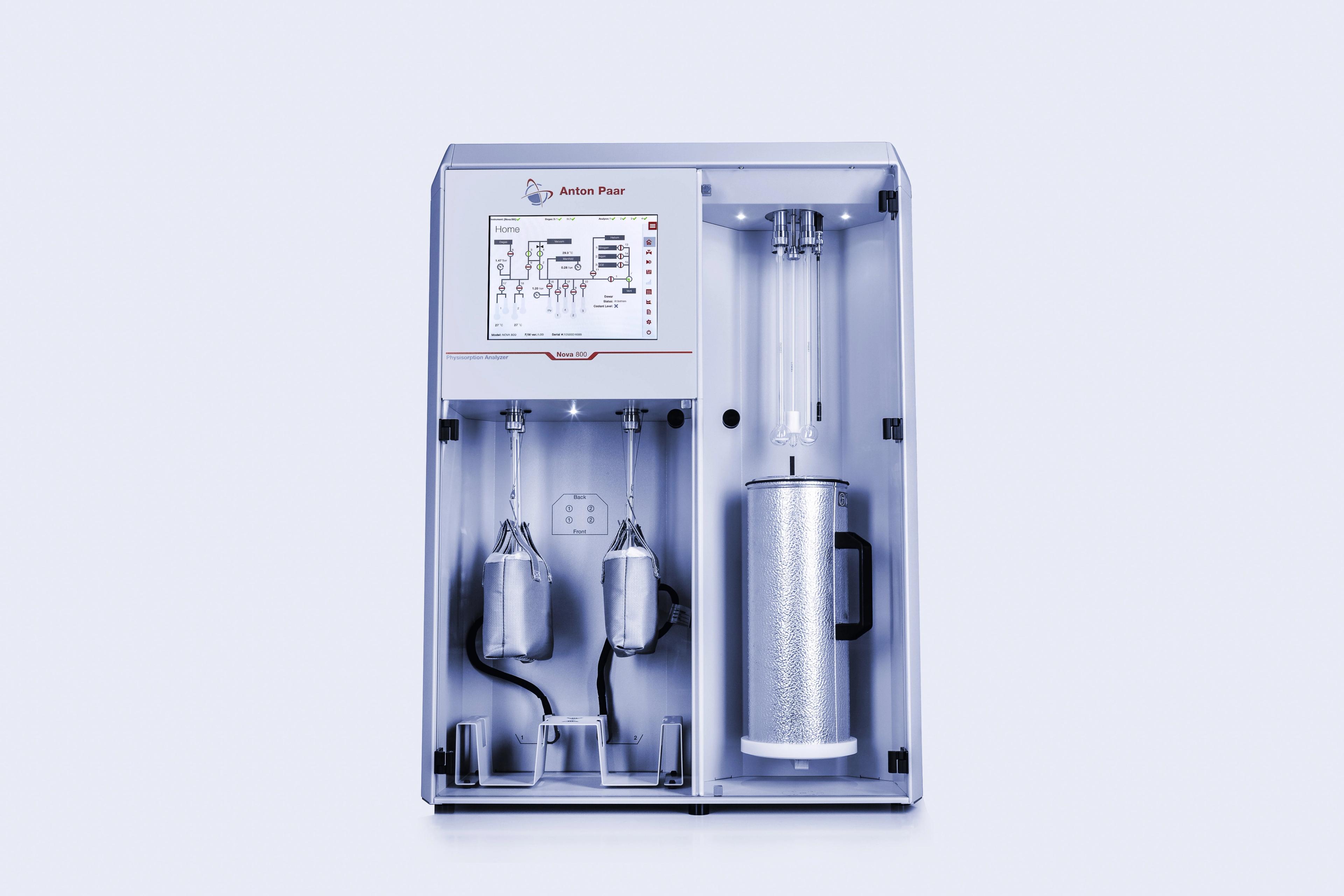 Nova Surface Area and Pore Analyzers - Anton Paar - Materials
