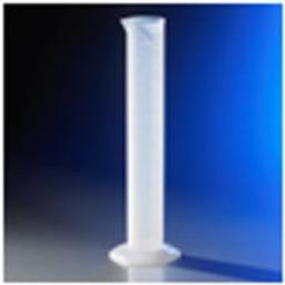 Corning® Single Metric Scale, 100 mL Reusable Plastic Graduated Cylinder, Polypropylene, TC with Funnel Top - Corning Life Sciences - General Lab