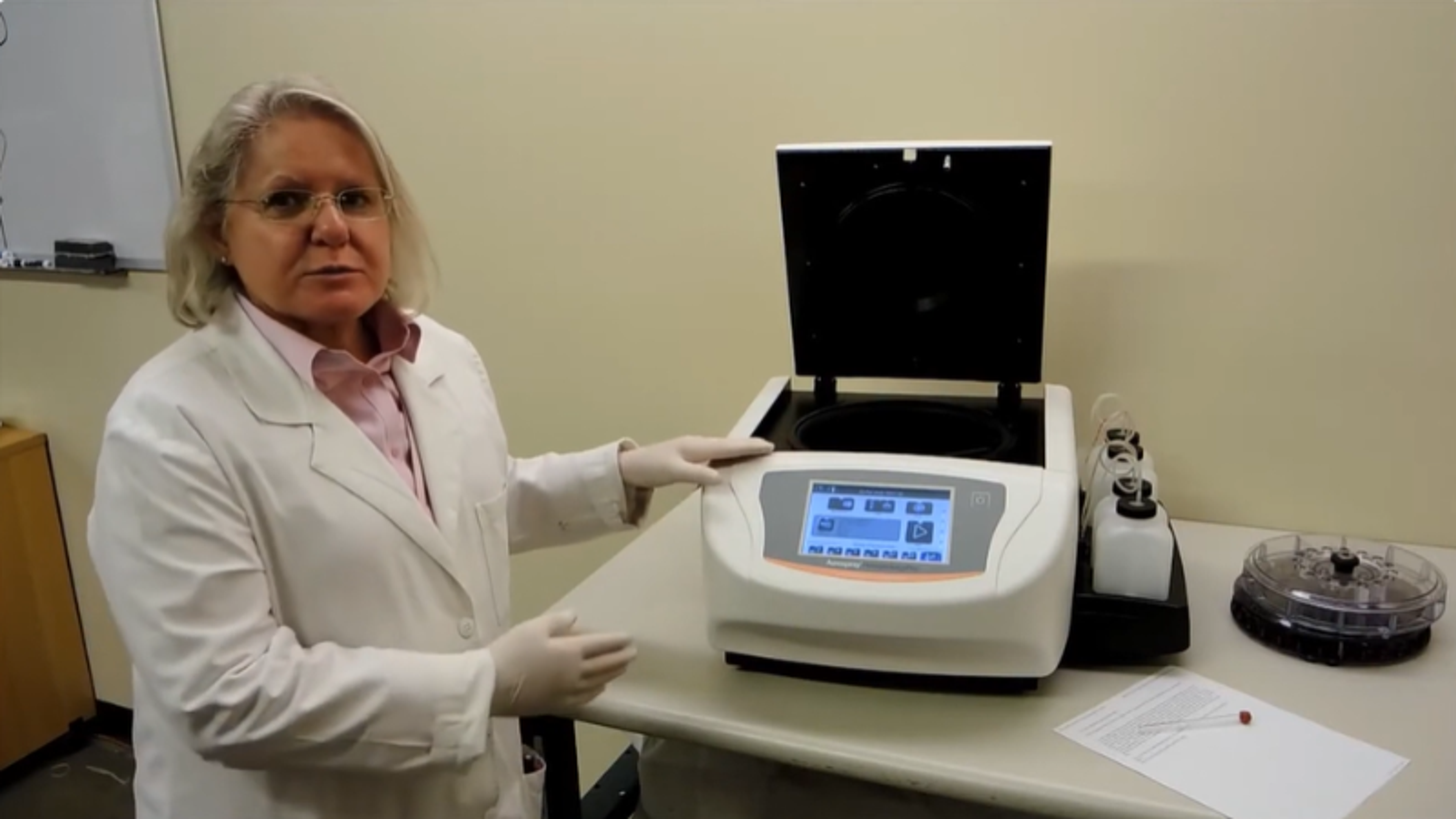 How to cycle the solenoid valves on an Aerospray slide stainer