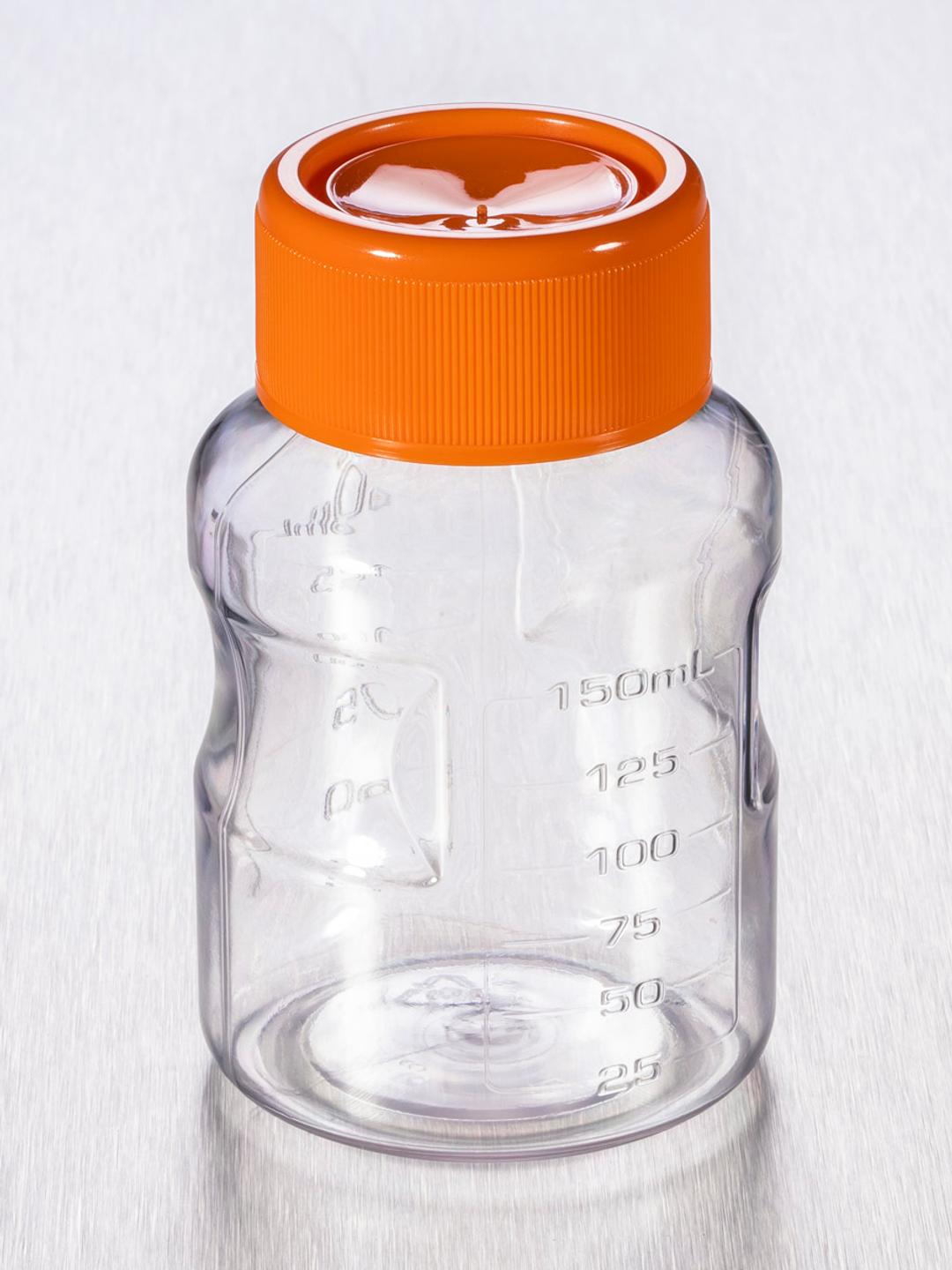 Corning® 150 mL Easy Grip Polystyrene Storage Bottles with 45 mm Caps - Corning Life Sciences - General Lab