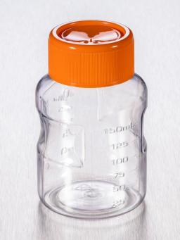 Corning® 150 mL Easy Grip Polystyrene Storage Bottles with 45 mm Caps - Corning Life Sciences - General Lab