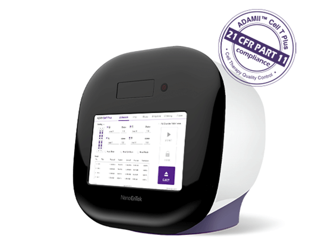 ADAM CellT Plus: One of the Most Accurate Cell Counter - NanoEntek - Life Sciences