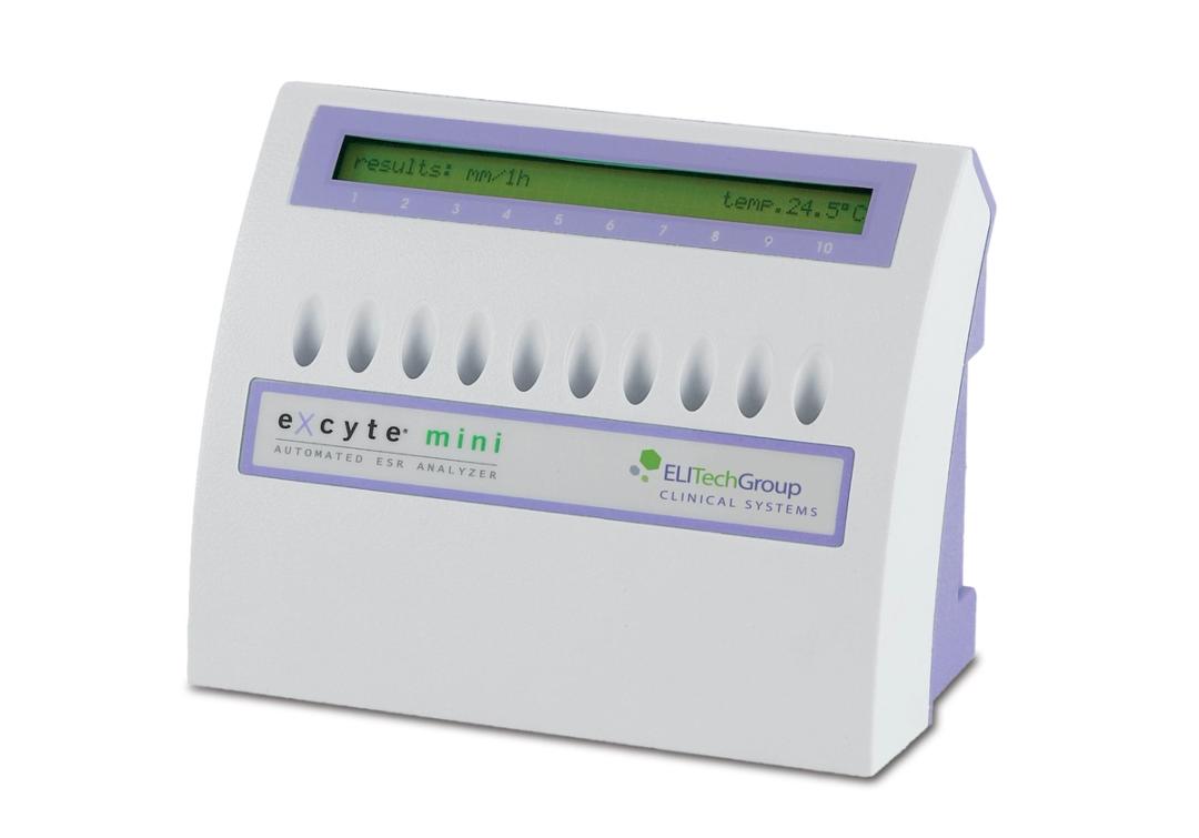 Excyte® Mini Automated ESR Analyzer - Bruker Biomedical Systems (formerly ELITechGroup)  - Clinical Diagnostics