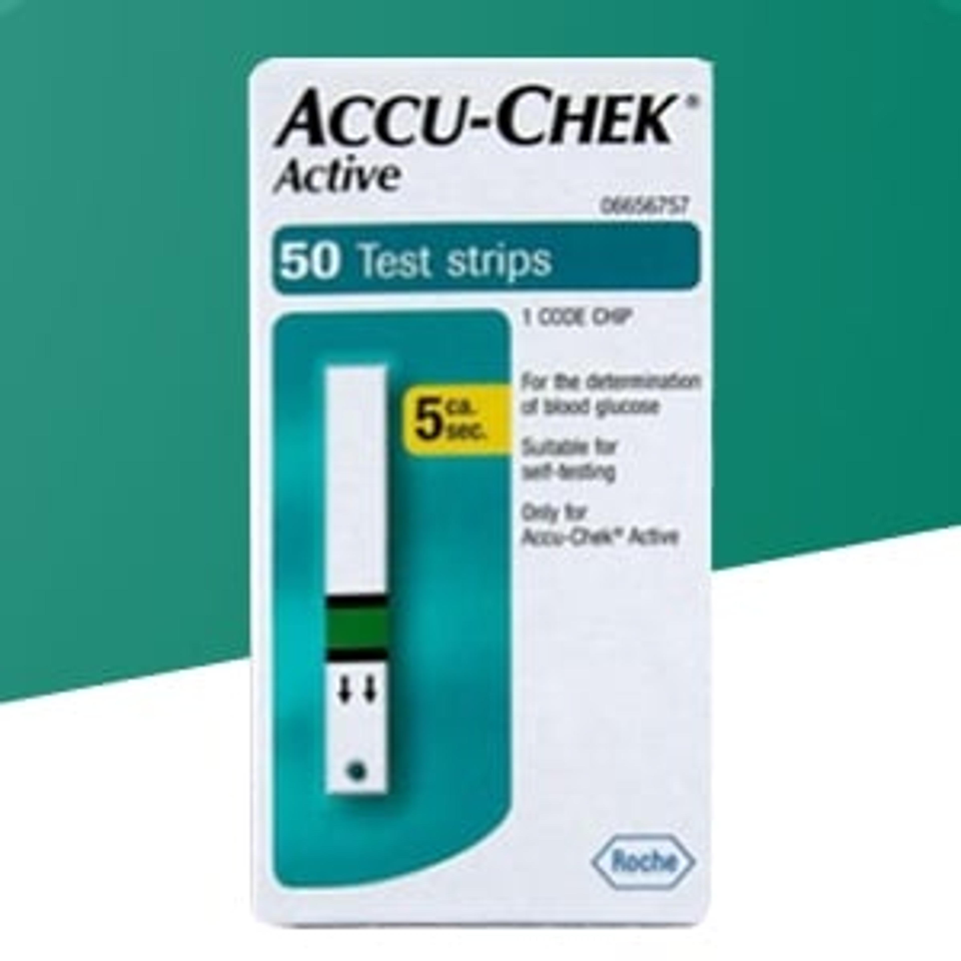 Accu-Chek Active test strips - Roche - Clinical Diagnostics