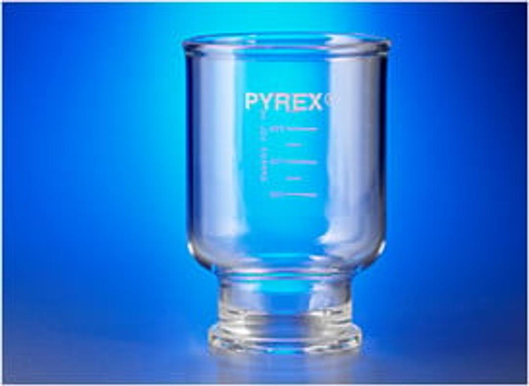 PYREX® 1000 mL Graduated Funnel, 47 mm, for Assembly with Fritted Glass Support Base - Corning Life Sciences