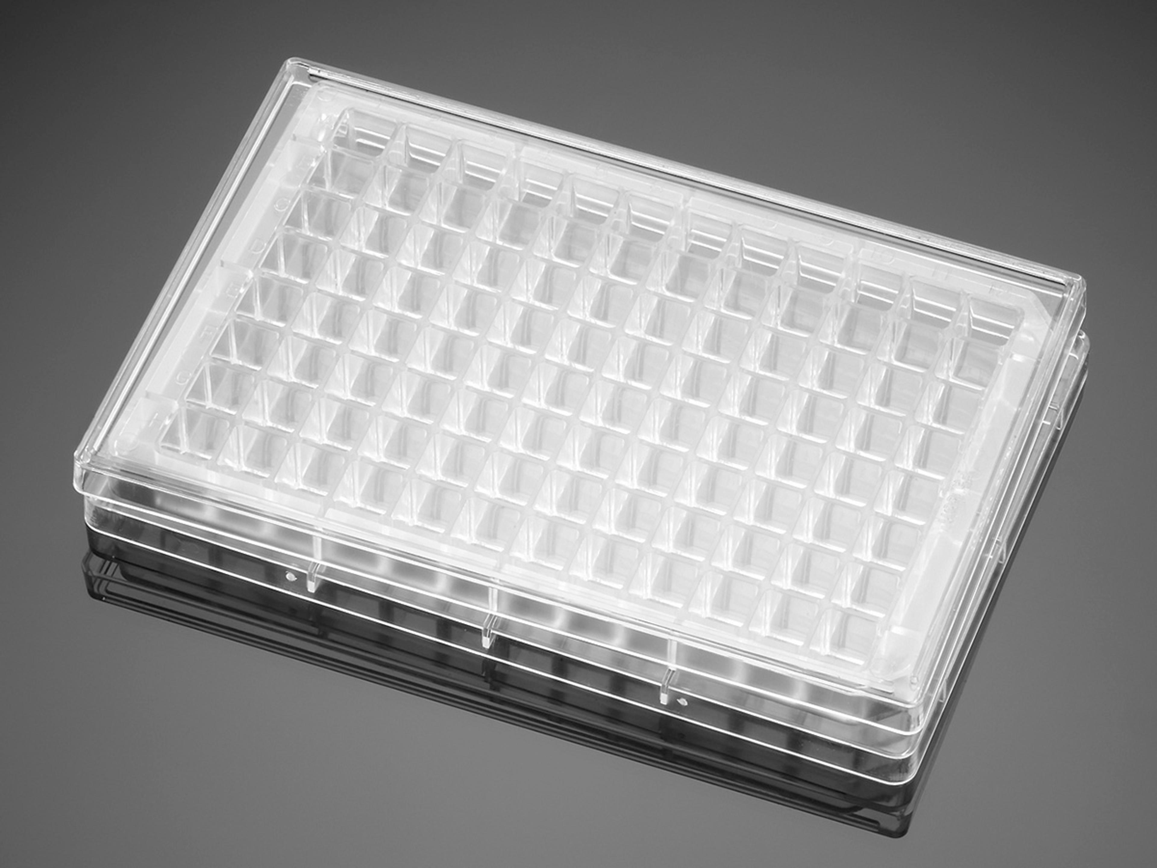 Falcon® 96-well Feeder Polystyrene Tray, with Lid, Sterile, 5/Pack, 5/Case - Corning Life Sciences - Life Sciences