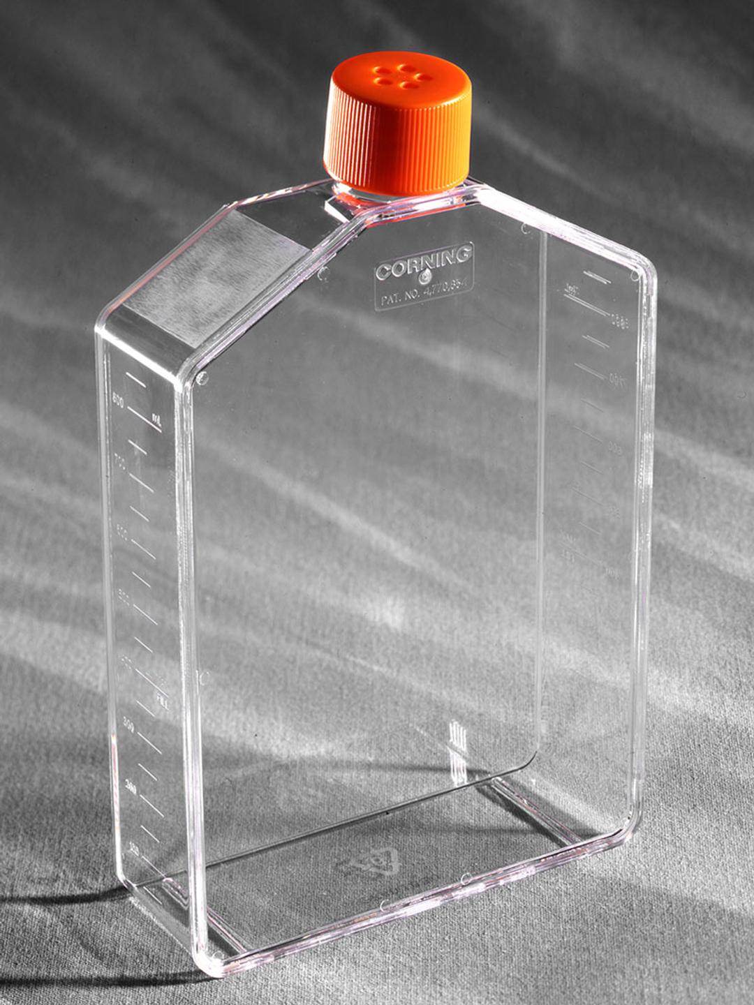Corning® 225 cm² Angled Neck Cell Culture Flask with Vent Cap - Corning Life Sciences