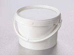 Corning® Gosselin™ Bucket, 3 L, White PP with Snap Cap, Non-assembled, 80/Case - Corning Life Sciences