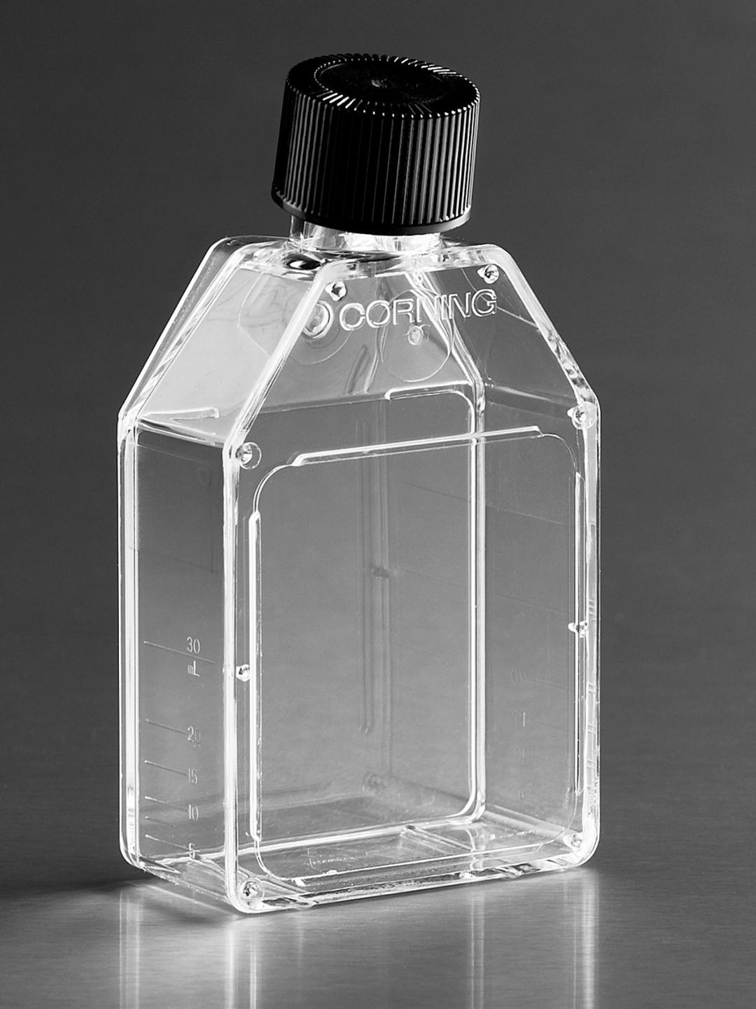 Corning® 75cm² Rectangular Canted Neck Cell Culture Flask with Phenolic-Style Cap - Corning Life Sciences - Life Sciences