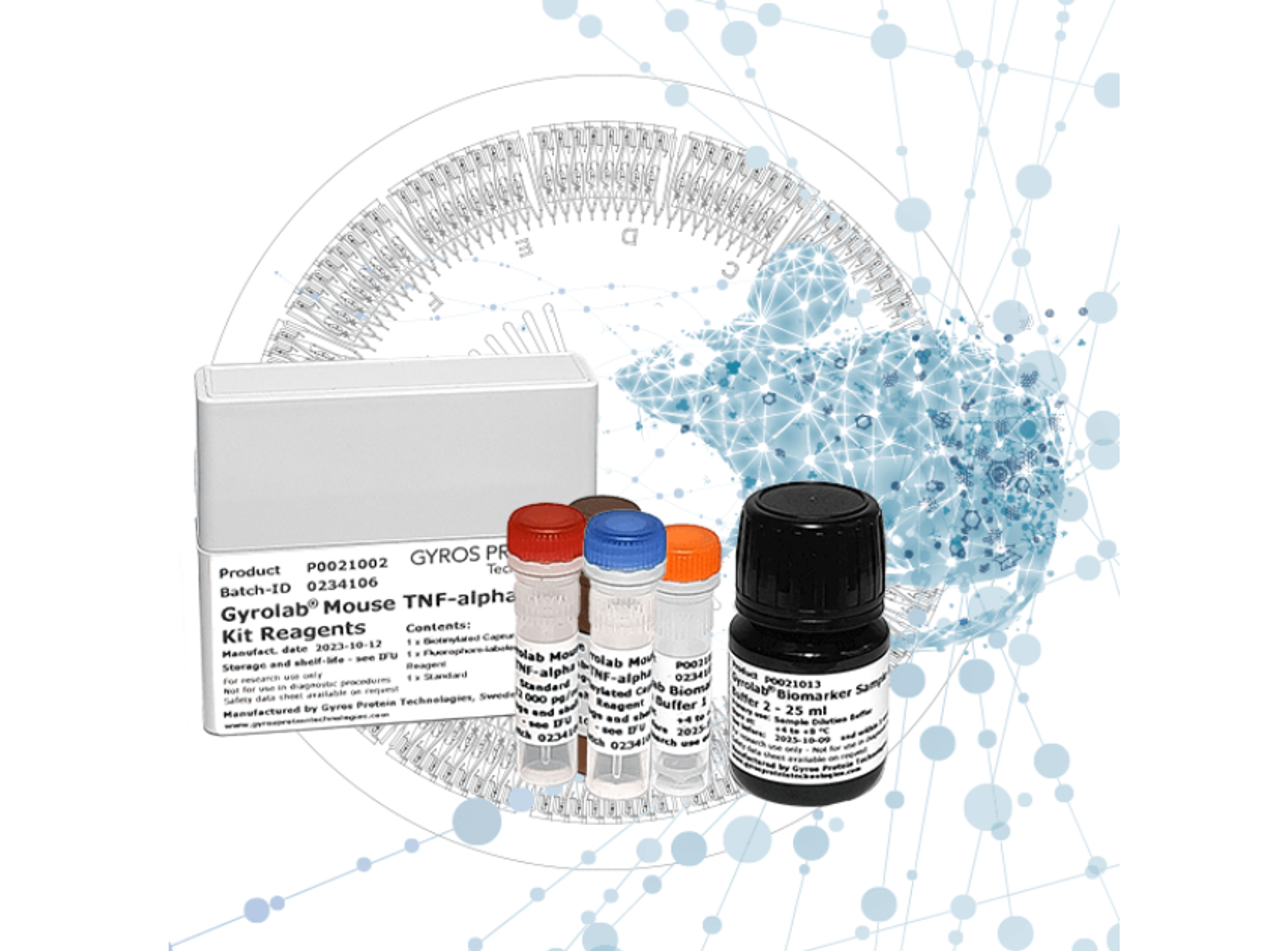 Gyrolab® Mouse TNF-alpha Kit - Gyros Protein Technologies - Life Sciences