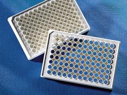 Corning® 96-well White/Clear Flat Bottom Polystyrene NBS Microplate, 25 per Bag, without Lid, Nonsterile - Corning Life Sciences - Life Sciences