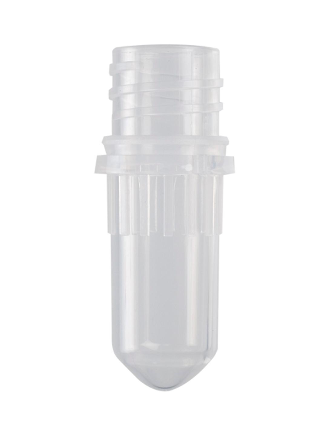 Axygen® 0.5 mL Conical Screw Cap Tubes Only, Polypropylene, Clear, Nonsterile, 500 Tubes/Pack, 8 Packs/Case - Corning Life Sciences - Lab Automation