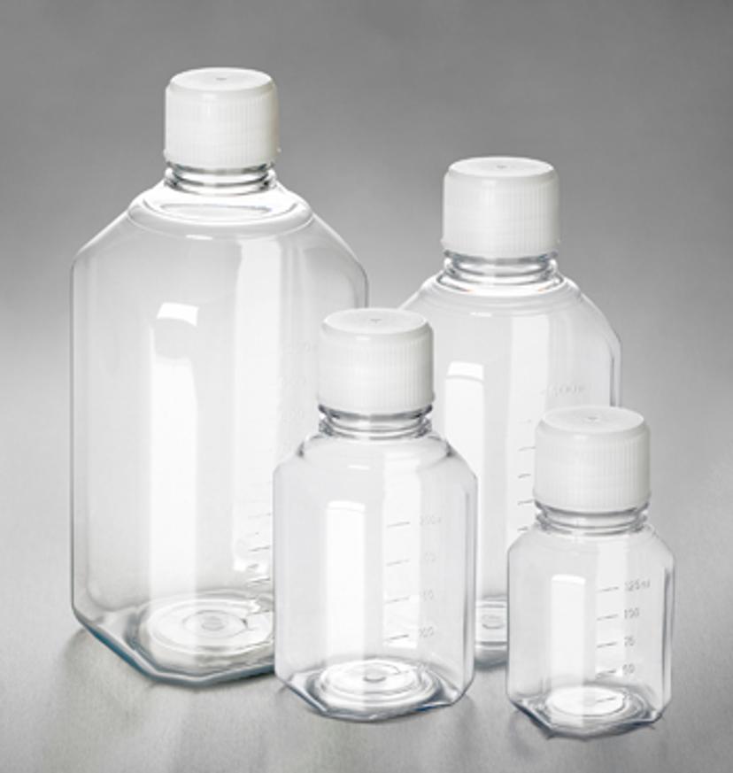 Corning PET media bottles