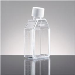 Falcon® 25cm² Rectangular Canted Neck Cell Culture Flask with White Plug Seal Screw Cap - Corning Life Sciences - Life Sciences