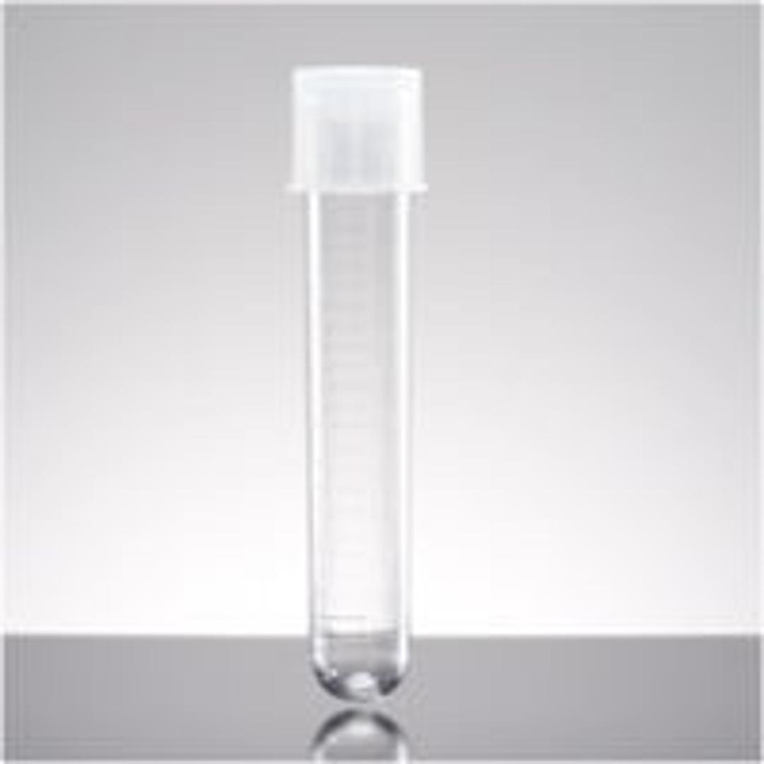 Falcon® 14 mL Round Bottom Polystyrene Test Tube, with Snap Cap, Sterile, Individually Wrapped, 500/Case - Corning Life Sciences - General Lab