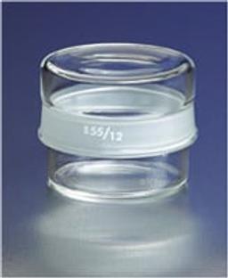 PYREX® 36 mL Low Form Weighing Bottle with Short Length External 55/12 Standard Taper Joint - Corning Life Sciences - General Lab