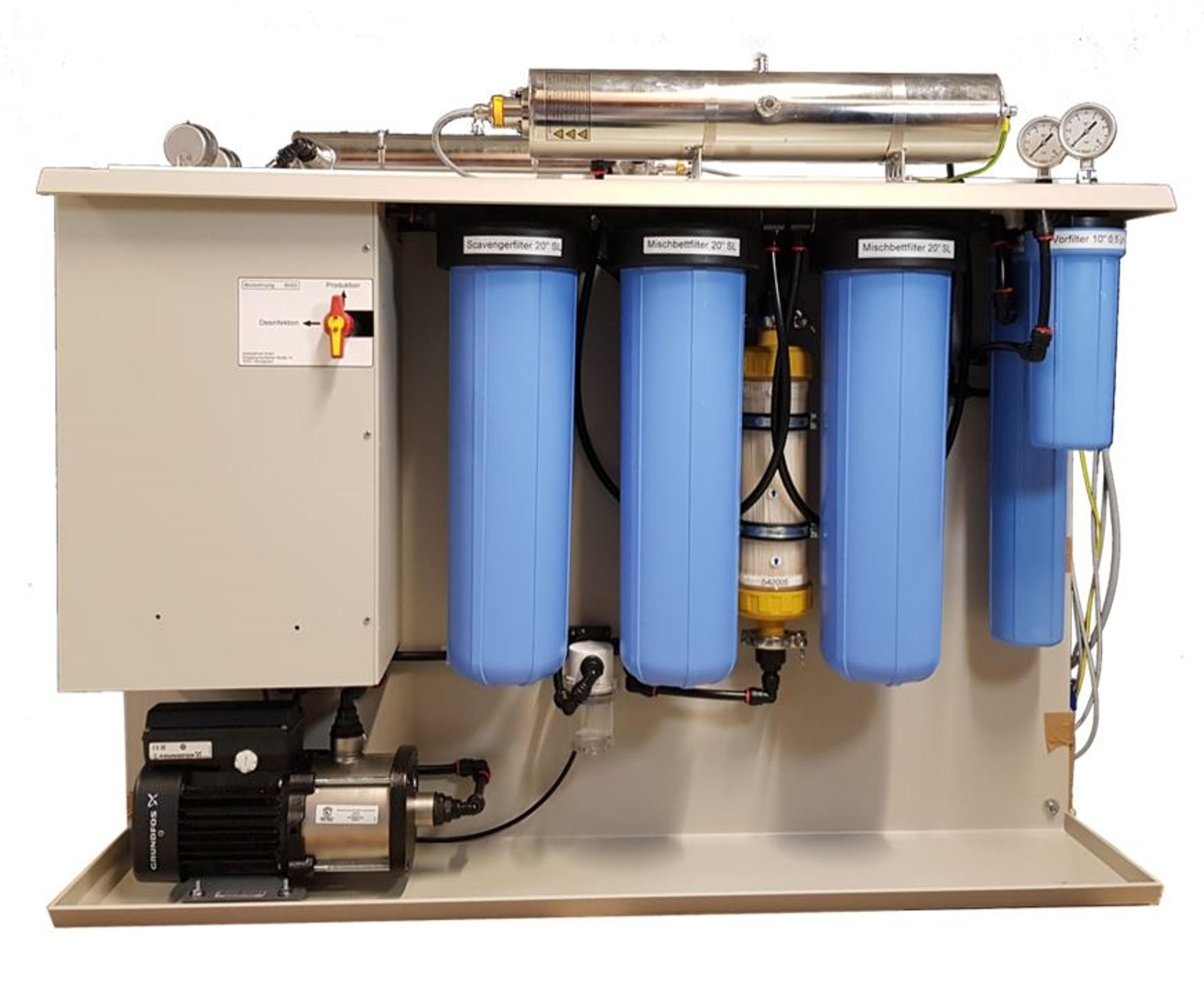 OptiLab² & OptiPrep² - Ultra Pure water purification system - MembraPure GmbH - General Lab