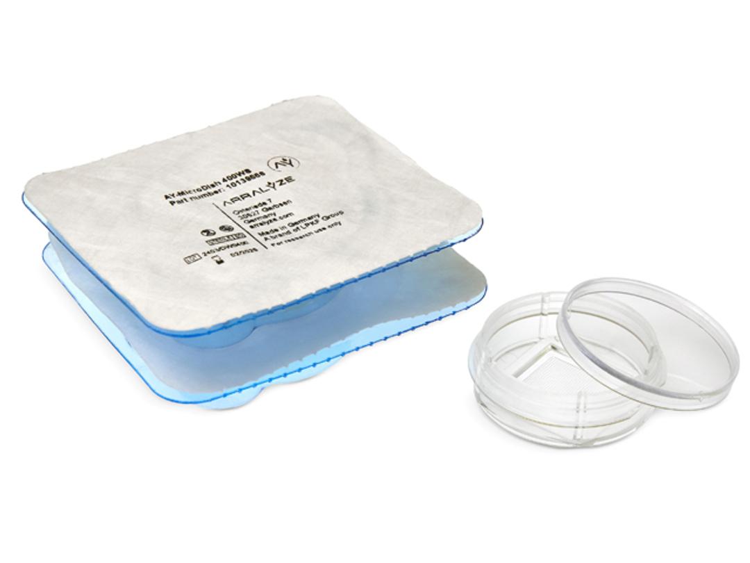 ARRALYZE Glass Nanowell Dish