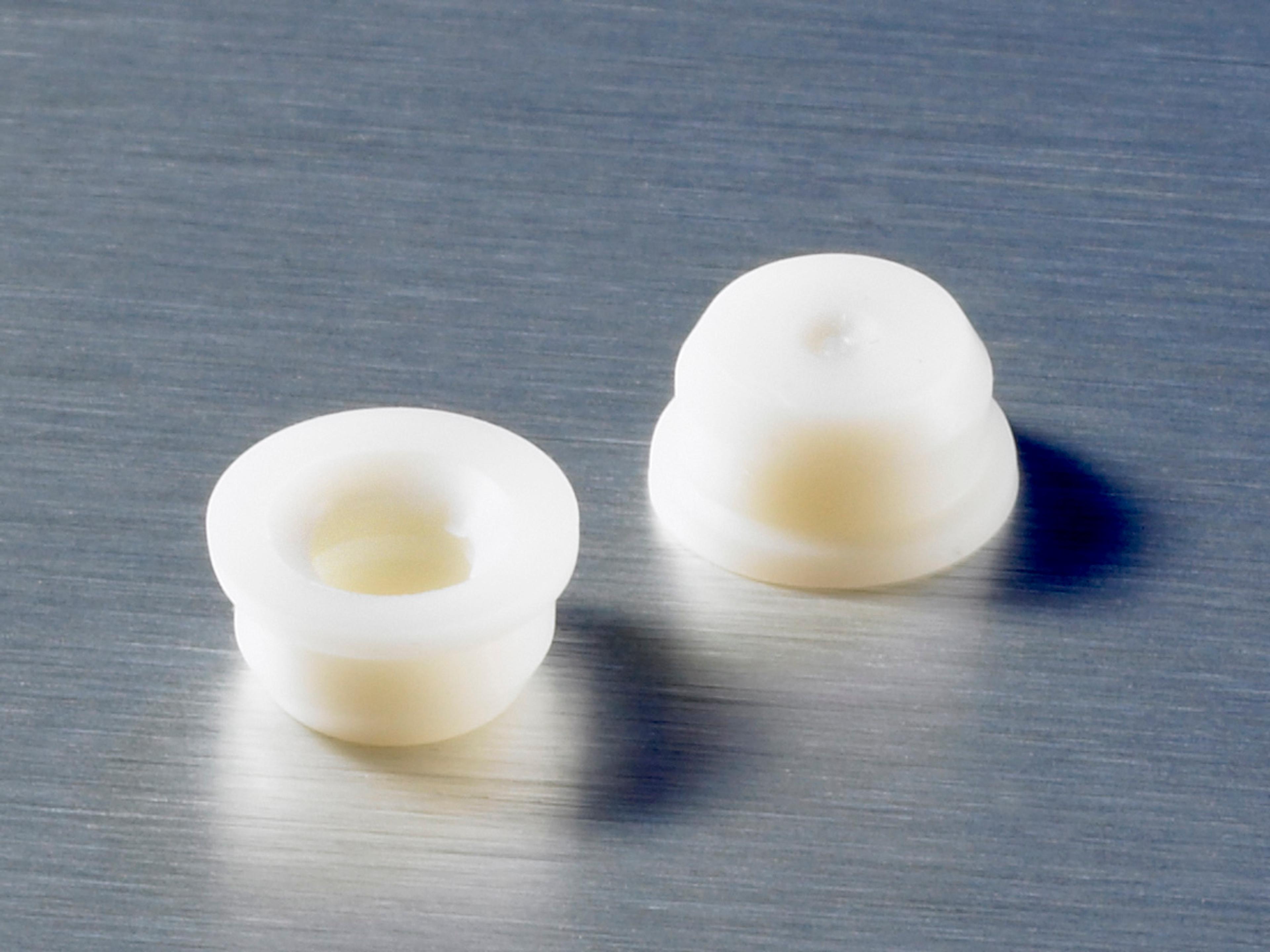 Corning® Thermoplastic Elastomer (TPE) 96 Storage Tube Septum Cap, Bulk Pack, 96/Pack, 100 Packs/Case, 9600 Caps/Case - Corning Life Sciences - Lab Automation