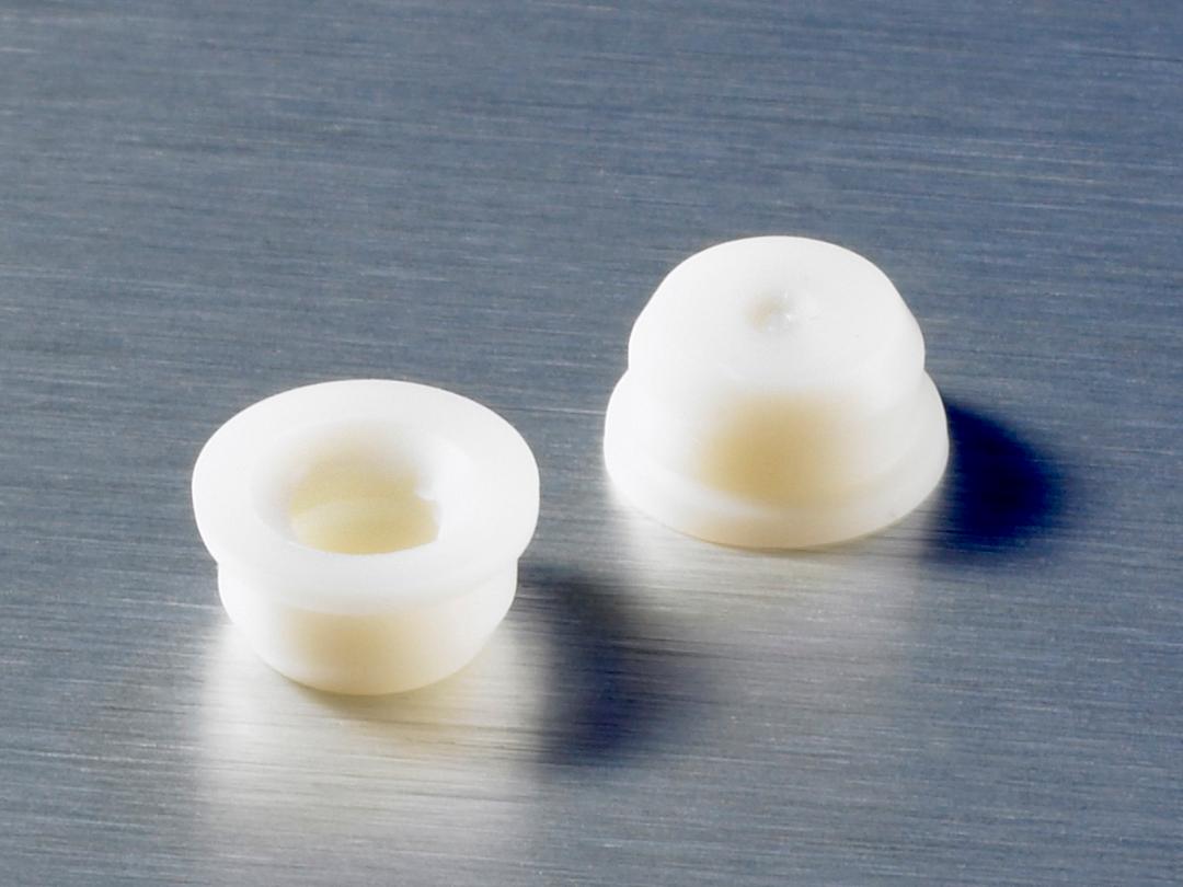 Corning® Thermoplastic Elastomer (TPE) 96 Storage Tube Septum Cap, Bulk Pack, 96/Pack, 100 Packs/Case, 9600 Caps/Case - Corning Life Sciences - Lab Automation