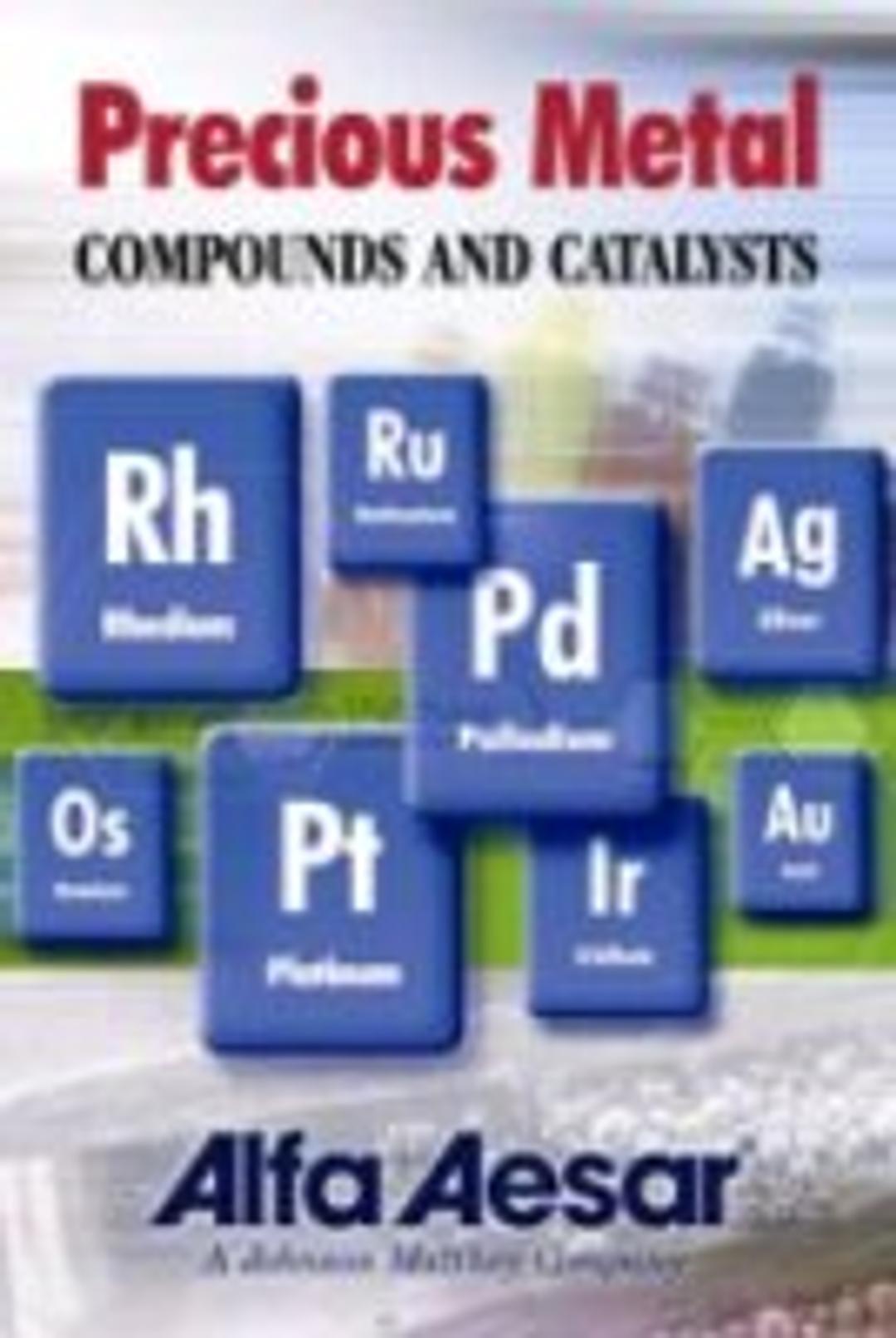 Catalysts - Alfa Aesar - Drug Discovery & Development