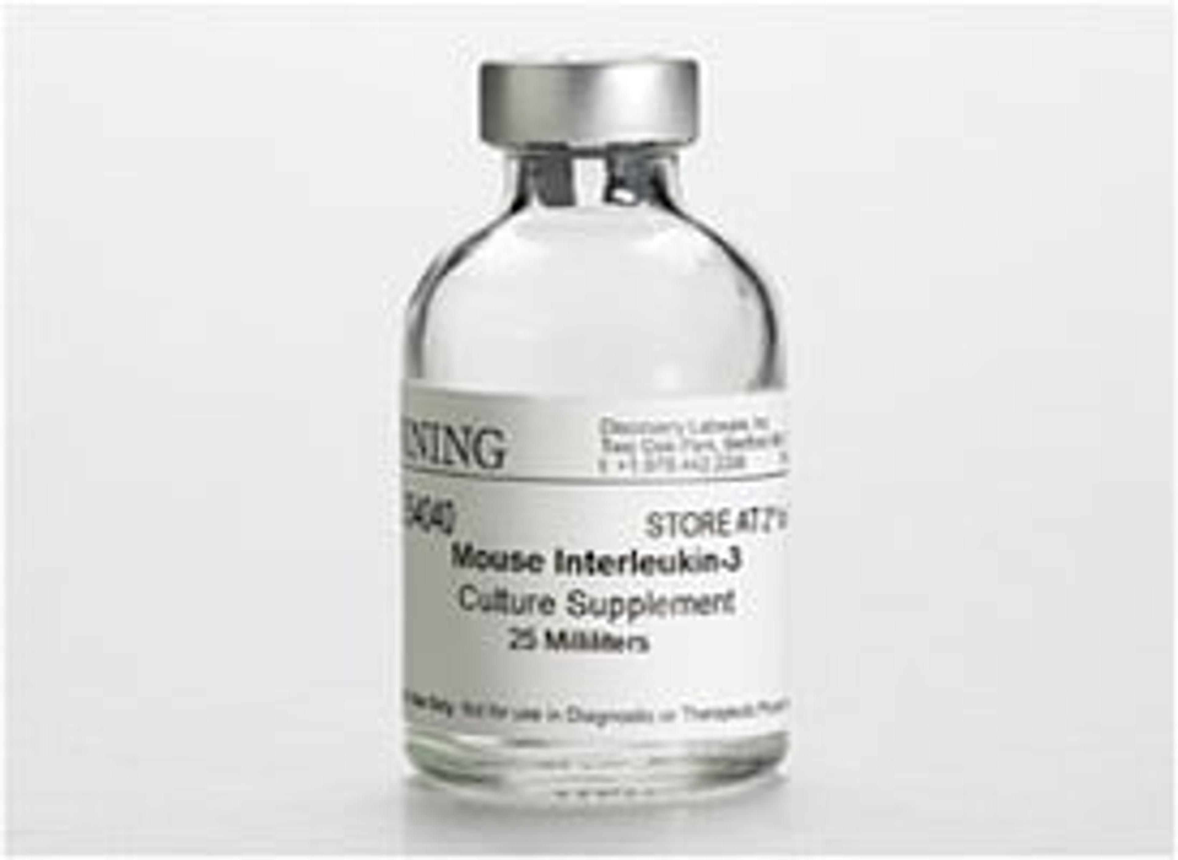 Corning® IL-3 Culture Supplement, Mouse, 25 mL, 1/Pack - Corning Life Sciences - Life Sciences