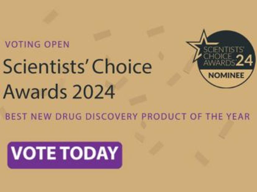 Vote in the Scientists' Choice Awards 2024 for Best New Drug Discovery & Development Product