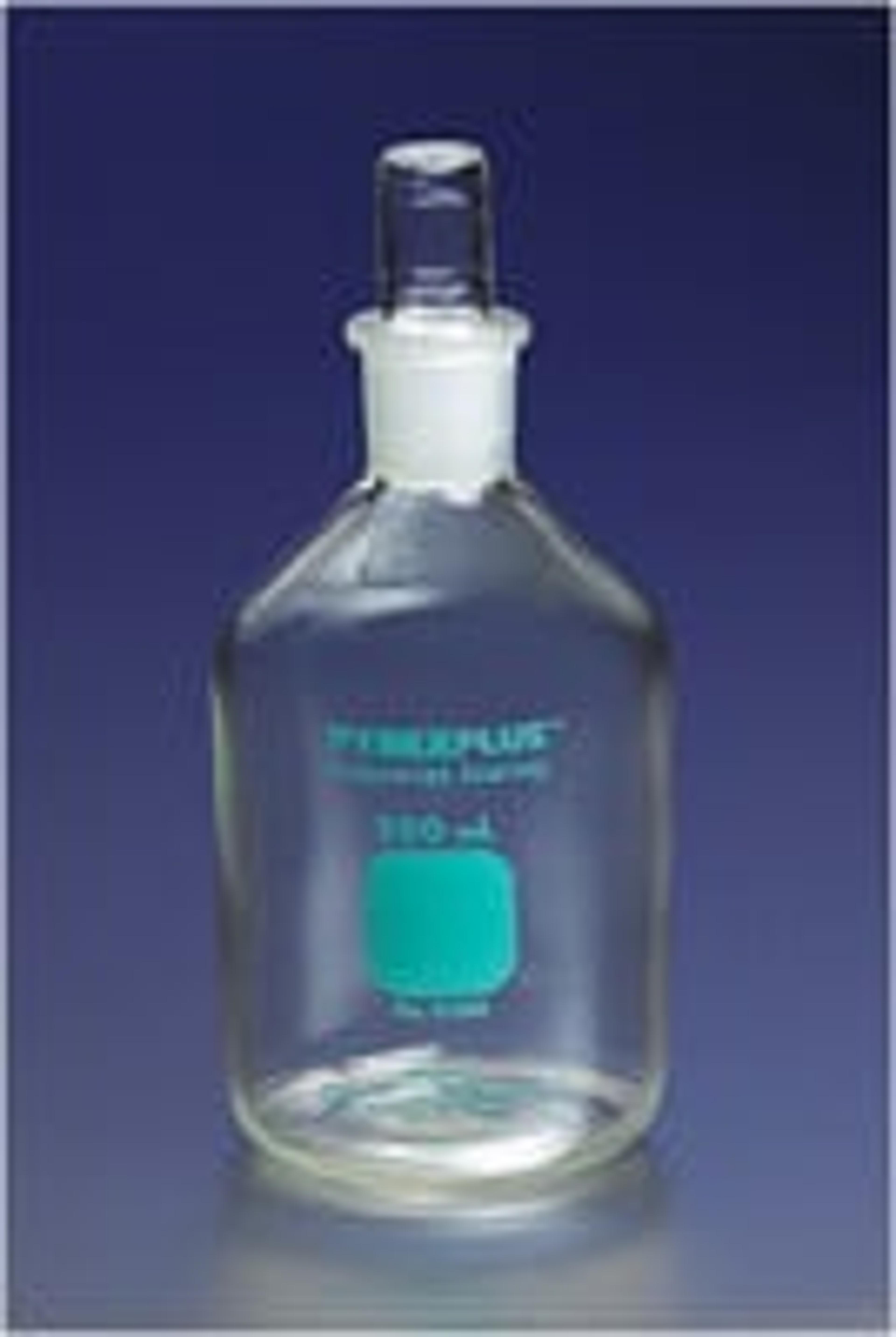 PYREXPLUS® 125 mL Narrow Mouth Reagent Storage Bottles with Standard Taper Stopper - Corning Life Sciences