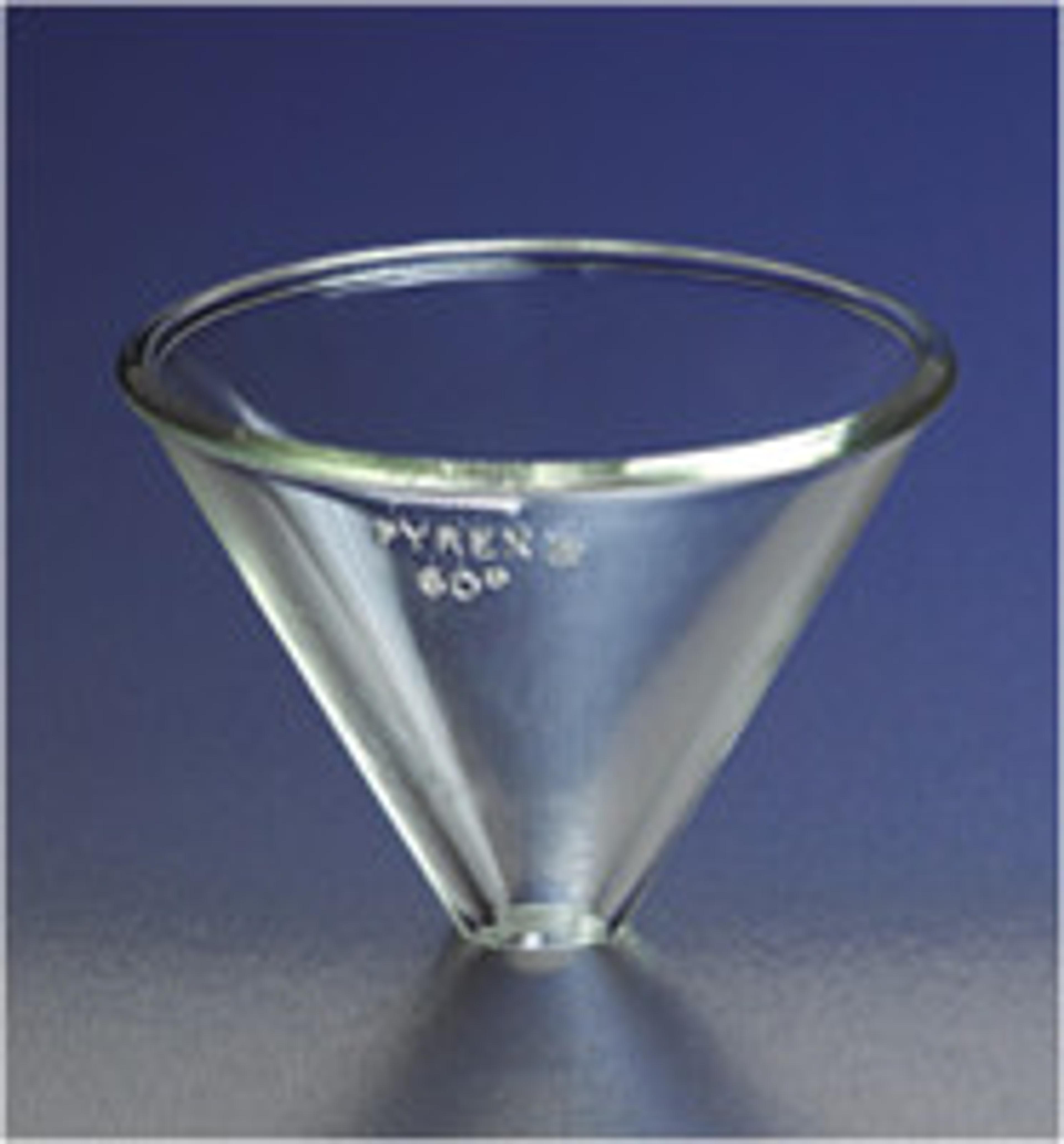 PYREX® 75 mm Diameter Stemless Funnels - Corning Life Sciences - General Lab