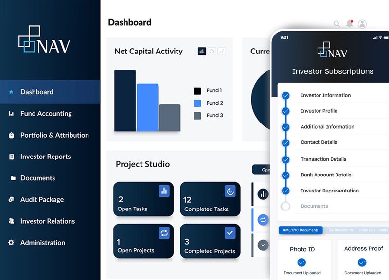 NAV Portal - Dashboard