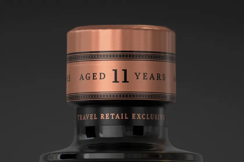 Sexton bottle cap close up