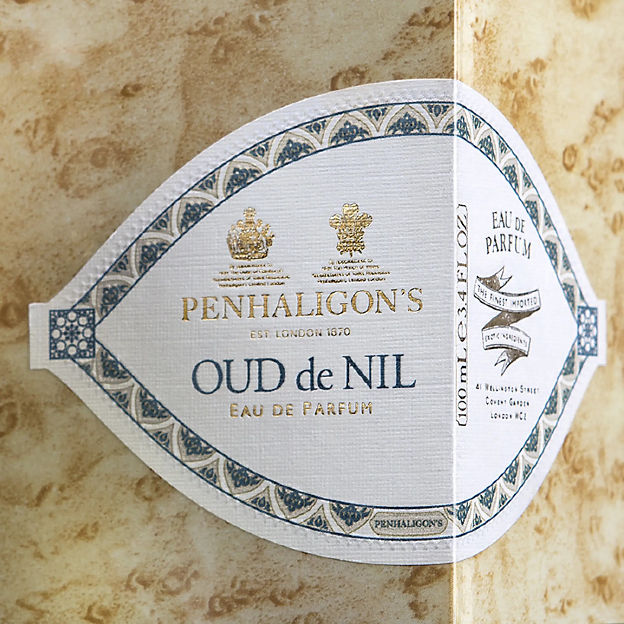 Penhaligons box label