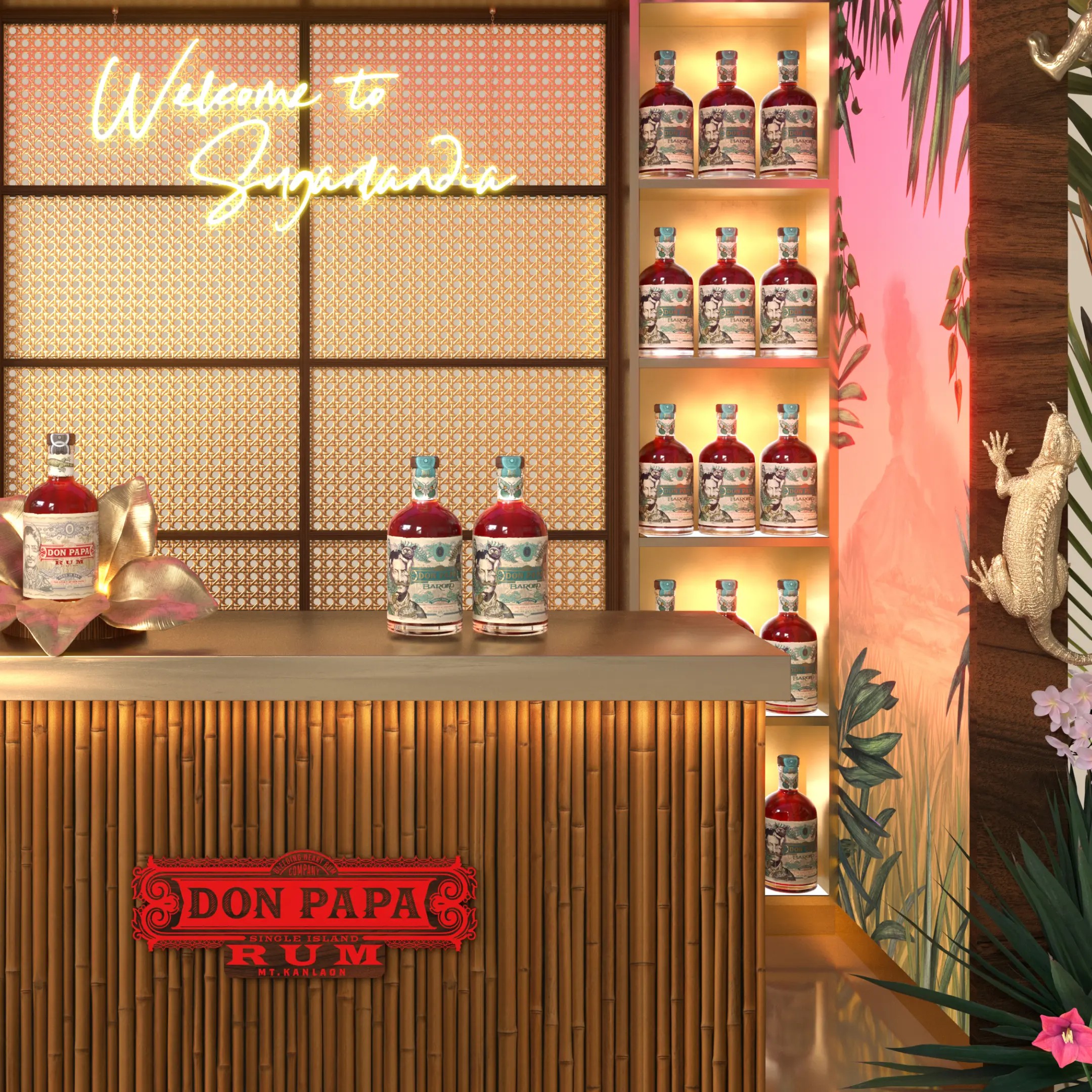 Don Papa rum bar