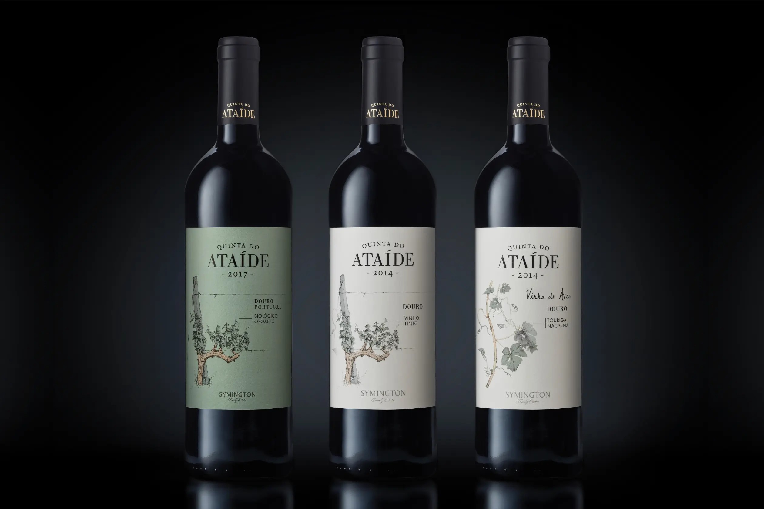 3 Quinta do Ataíde bottles