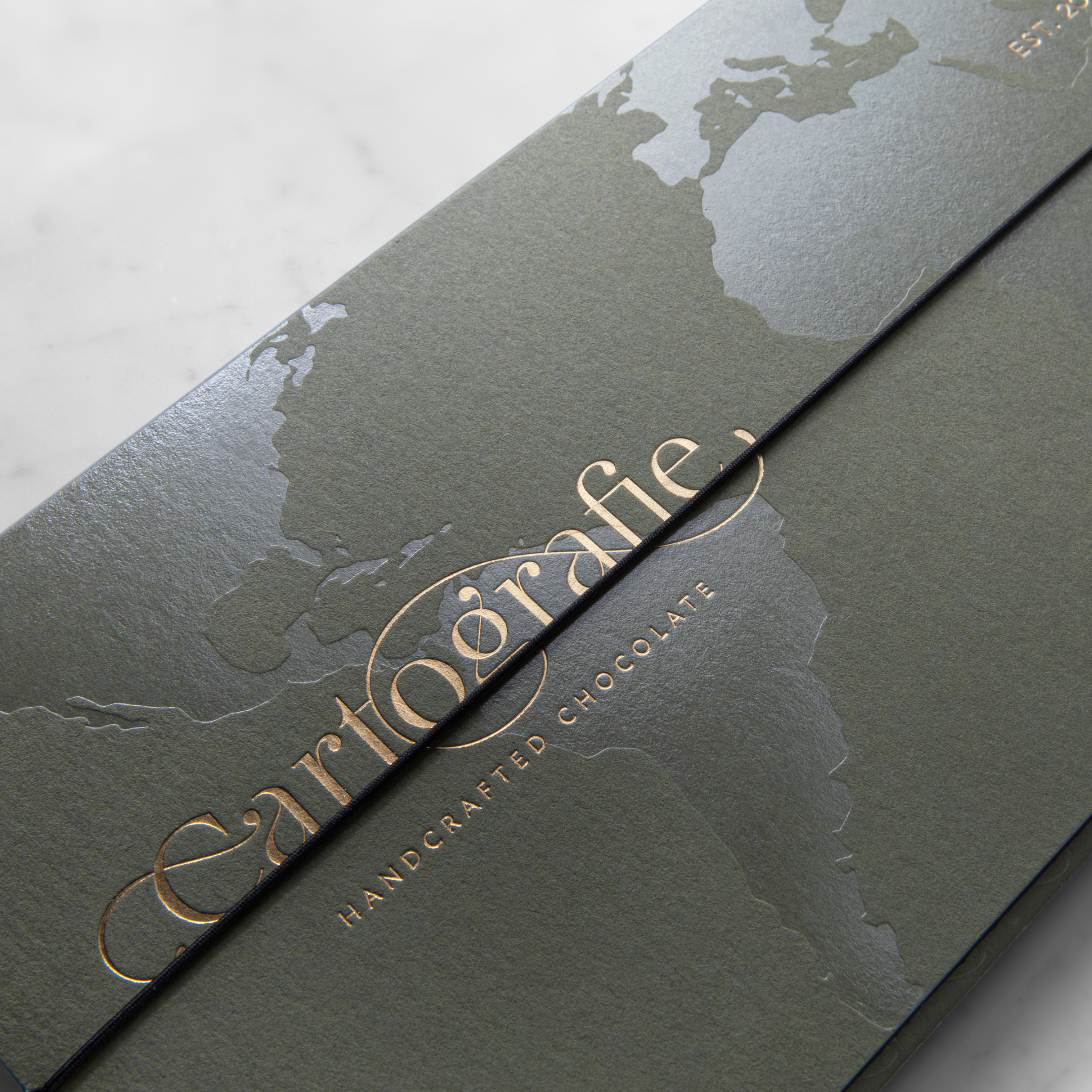 Cartografie chocolate packaging luxe