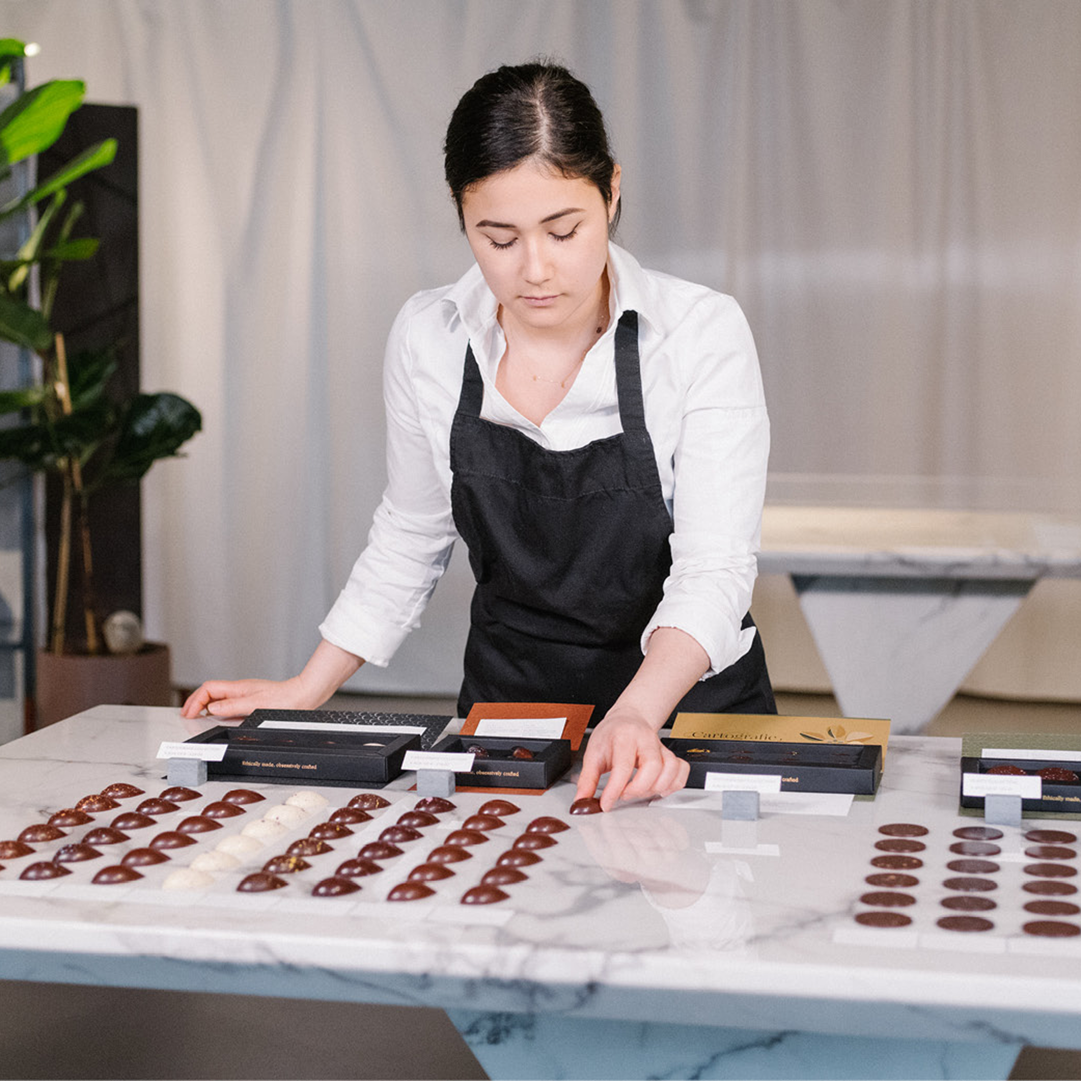 Cartografie chocolate retail luxe