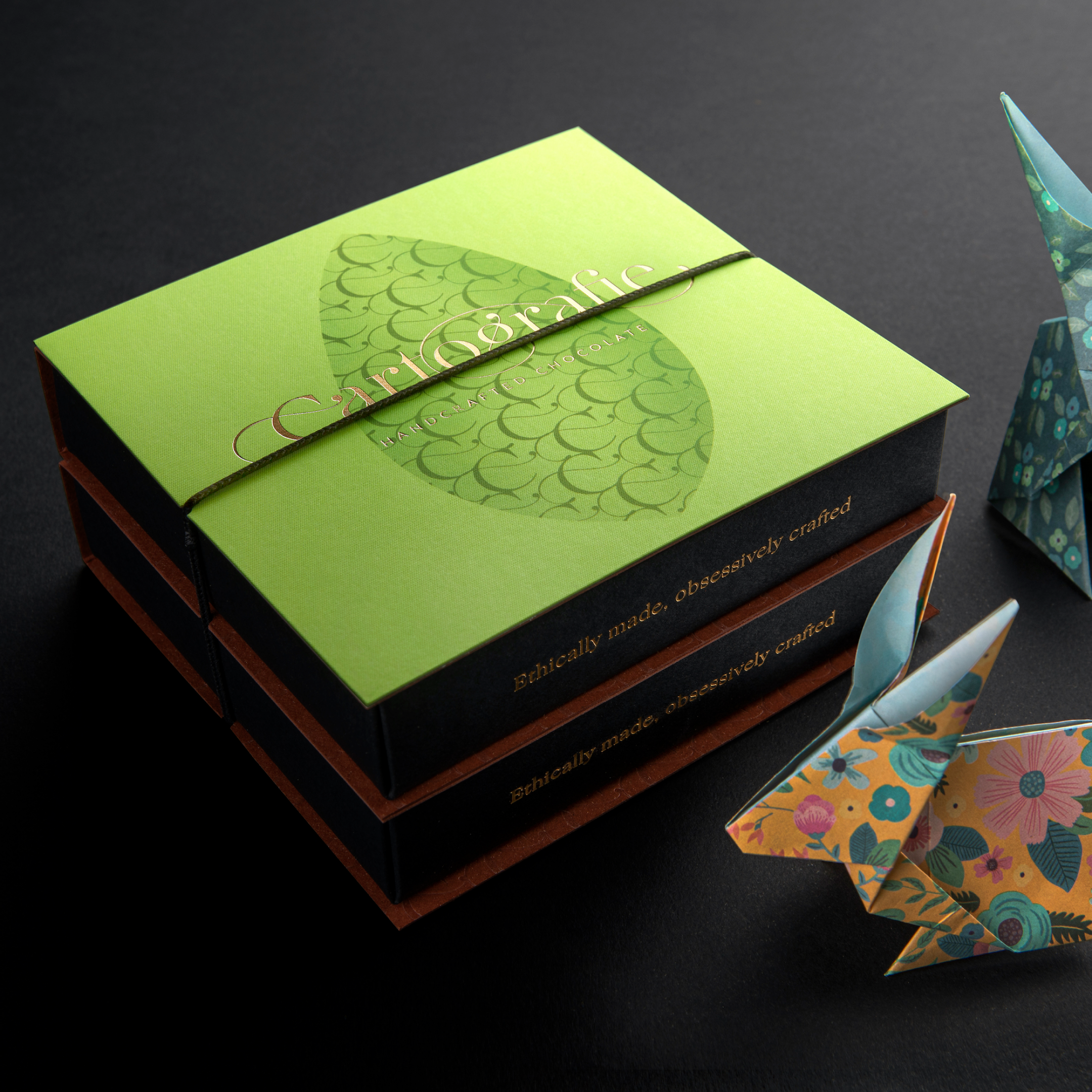 Cartografie chocolate packaging luxe