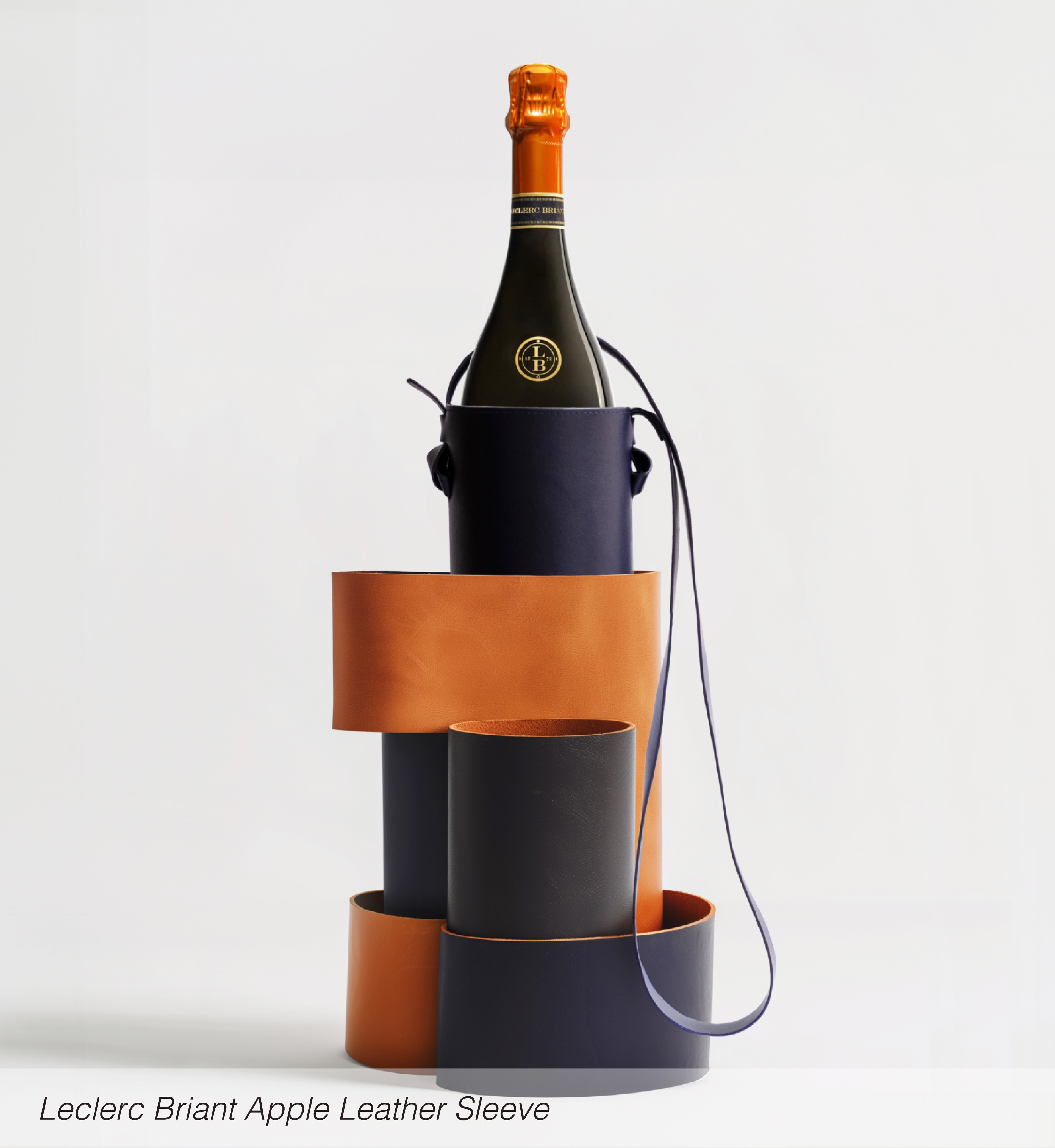 Leclerc Briant Leather sleeve