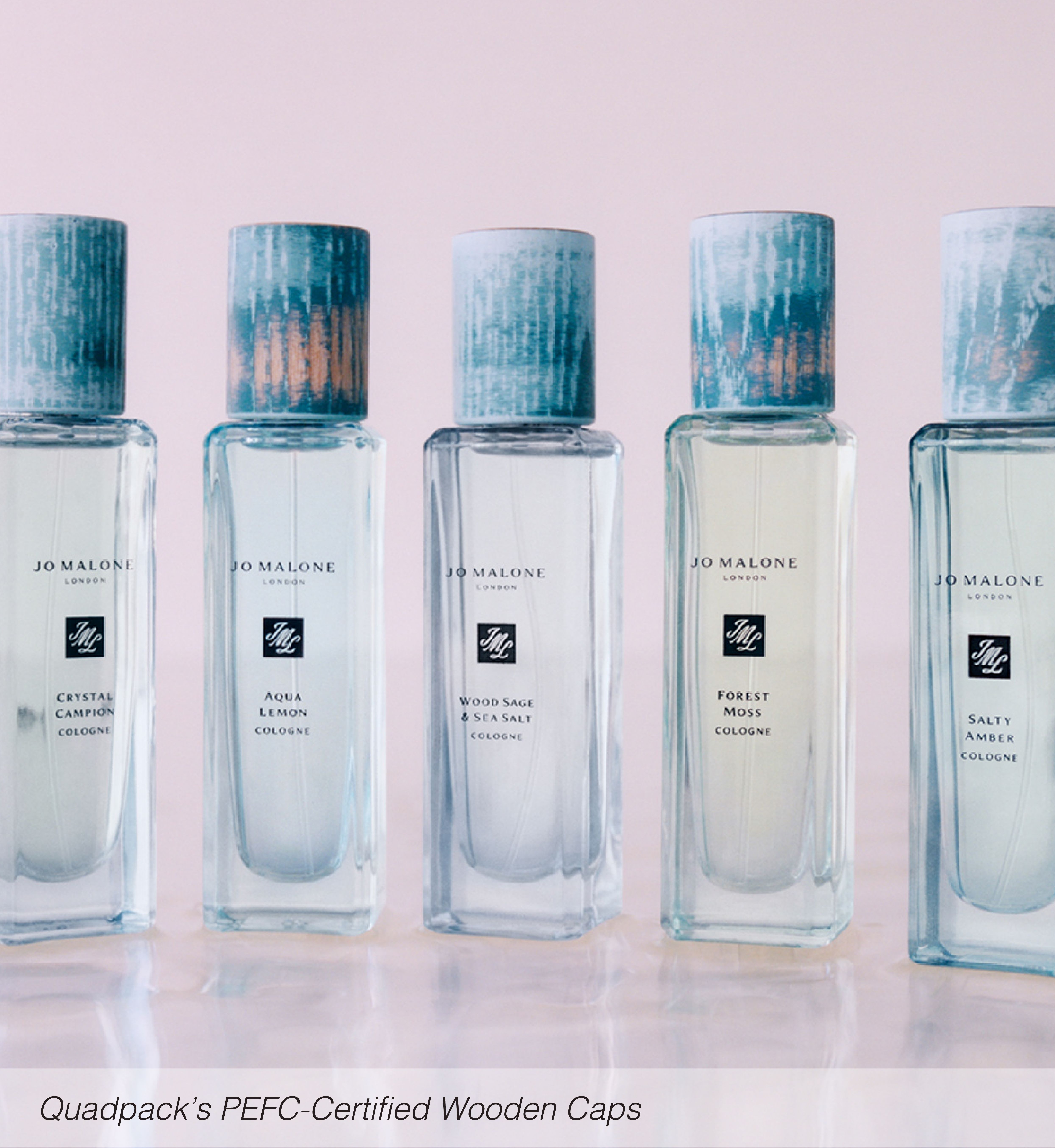 Quadpack's Wooden Caps