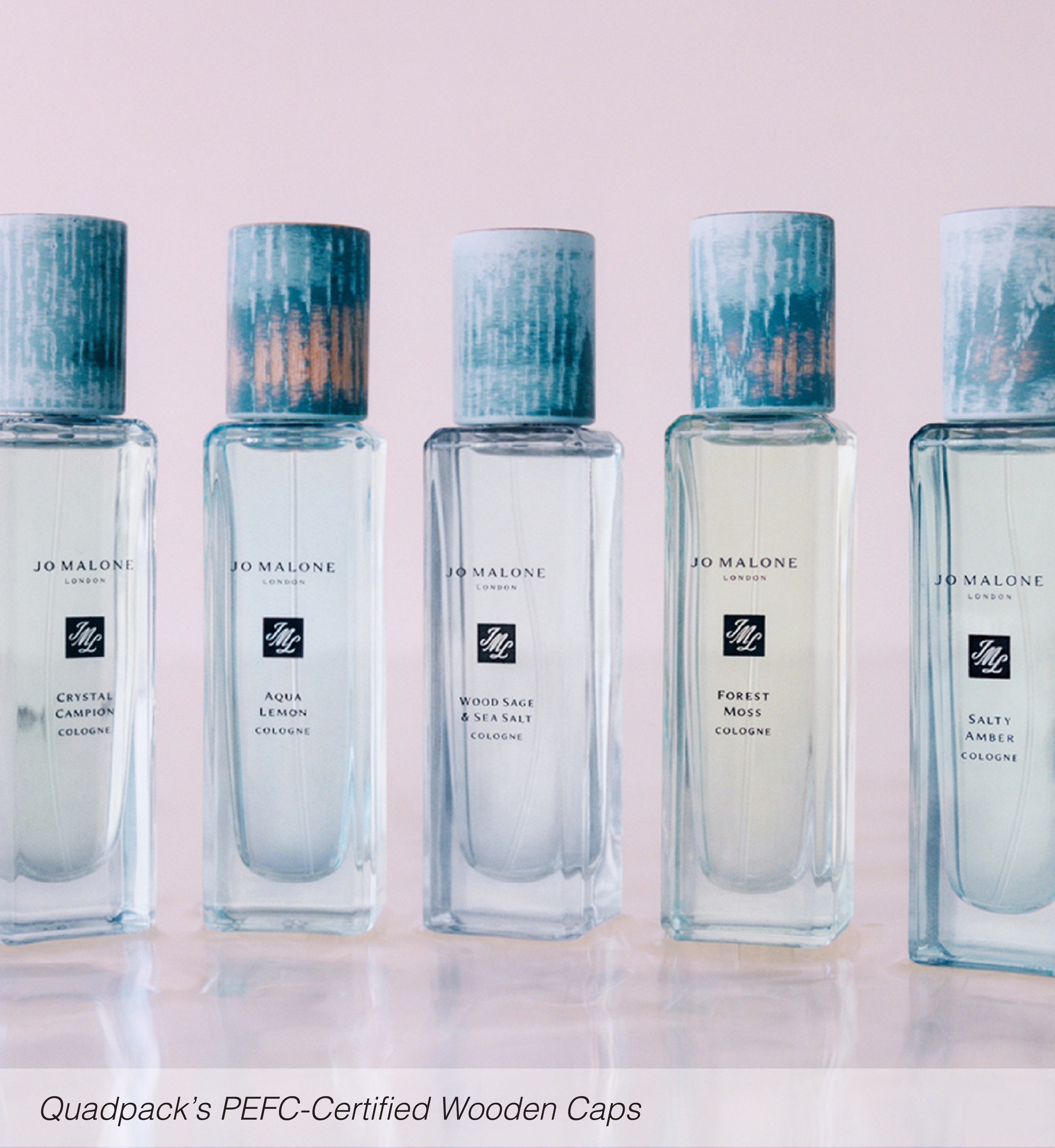 Quadpack's Wooden Caps